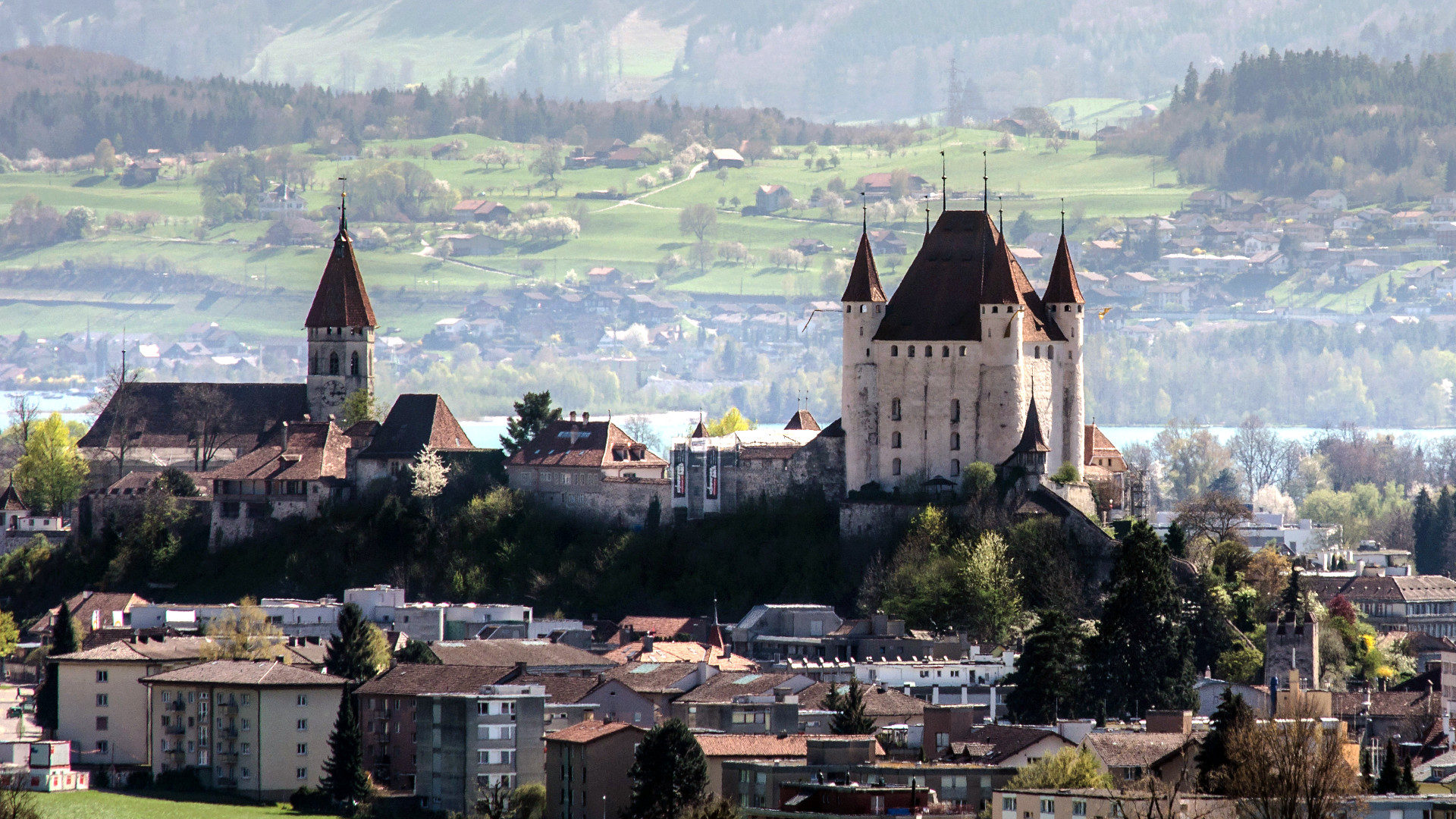 Blick auf Thun
