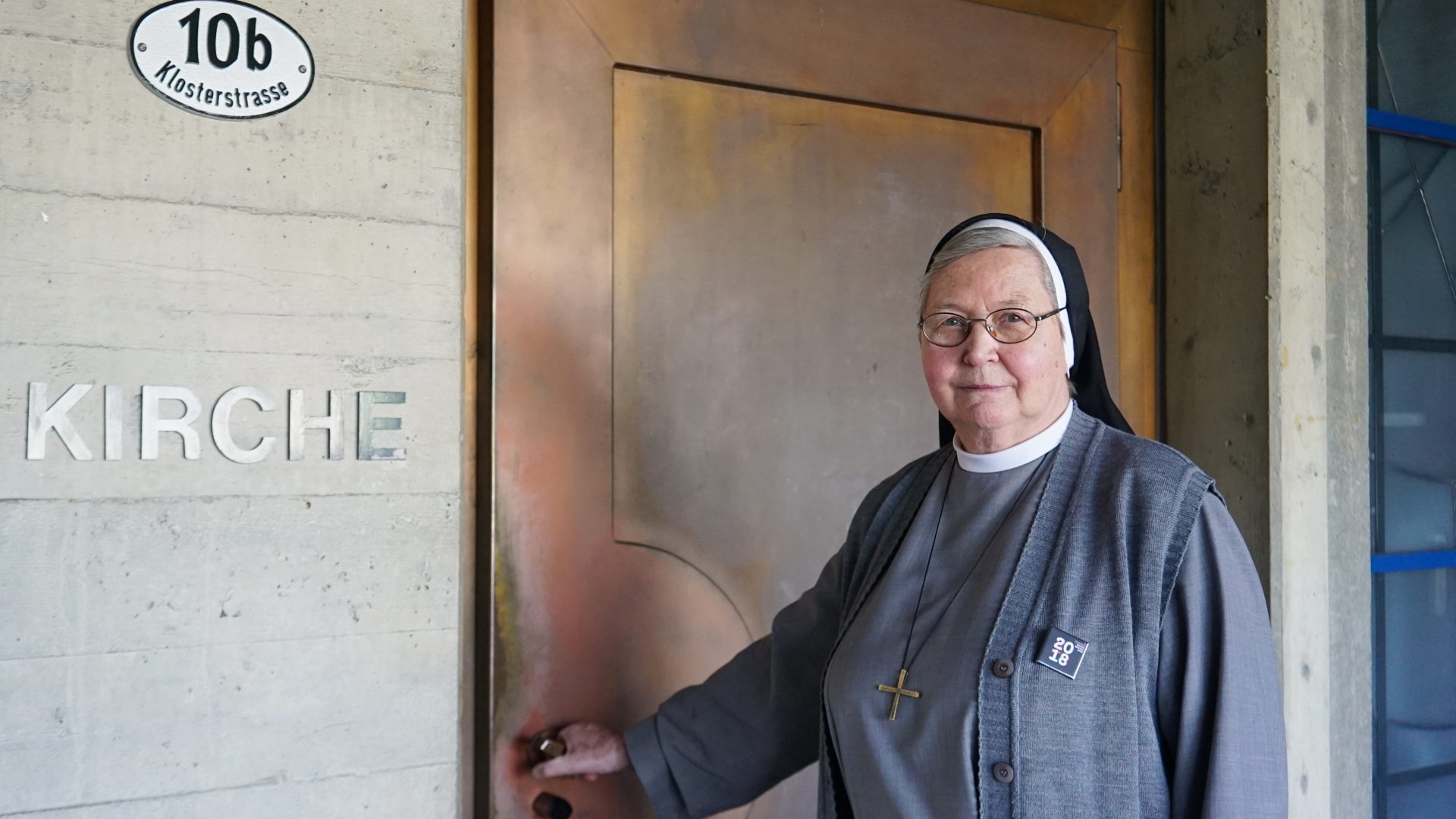 Schwester Christiane Jungo: Ihr Lieblingsort auf dem Klosterhügel ist die Krypta.