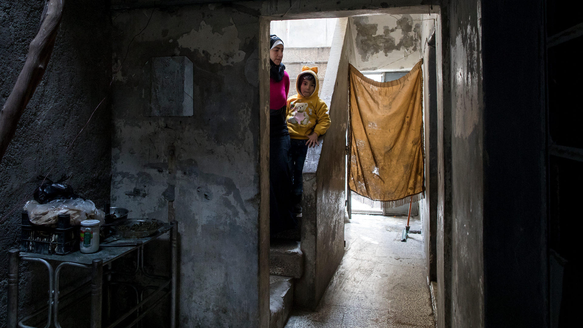 Konfliktbetroffene Familien in Aleppo bauen ihr Leben und ihre Gemeinschaft wieder auf.