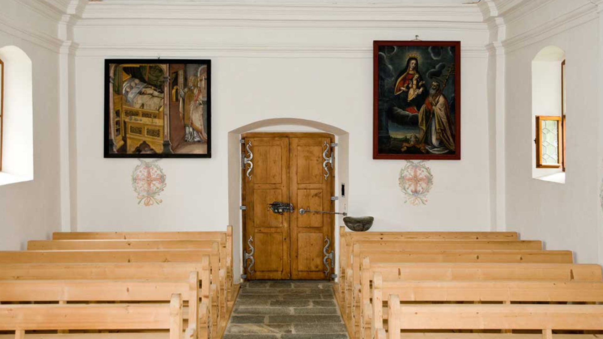 Kapelle St. Nikolaus und Silvester in Mompé Tujetsch, Innenansicht