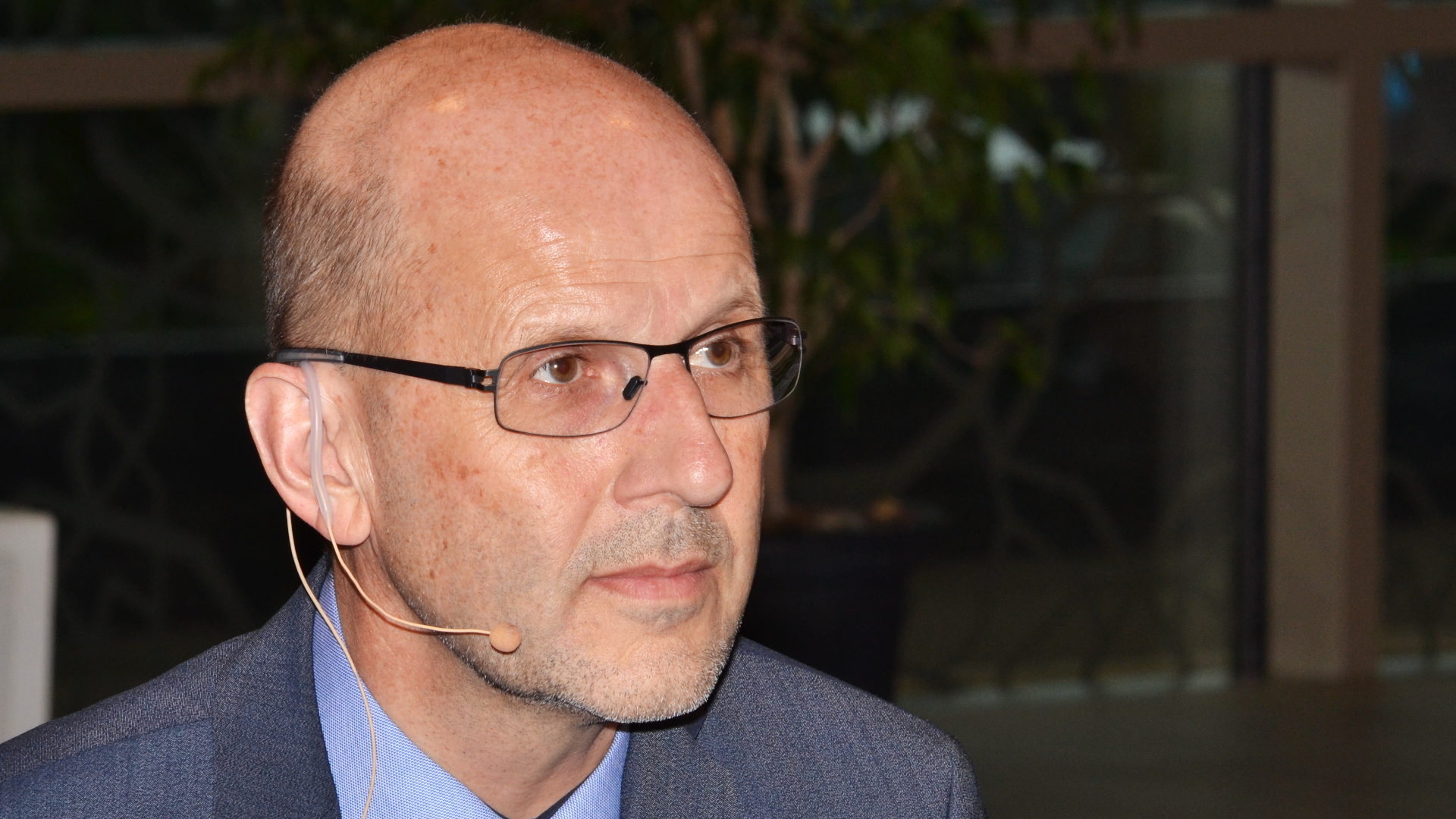 Moderator Daniel Kosch, Generaksekretär der Römisch-Katholischen Zentralkonferenz