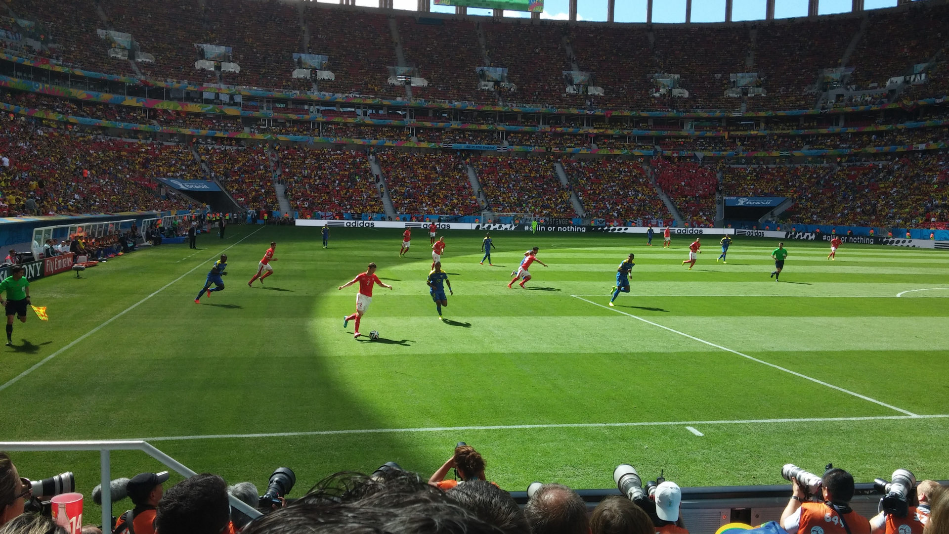 Fussballspiel