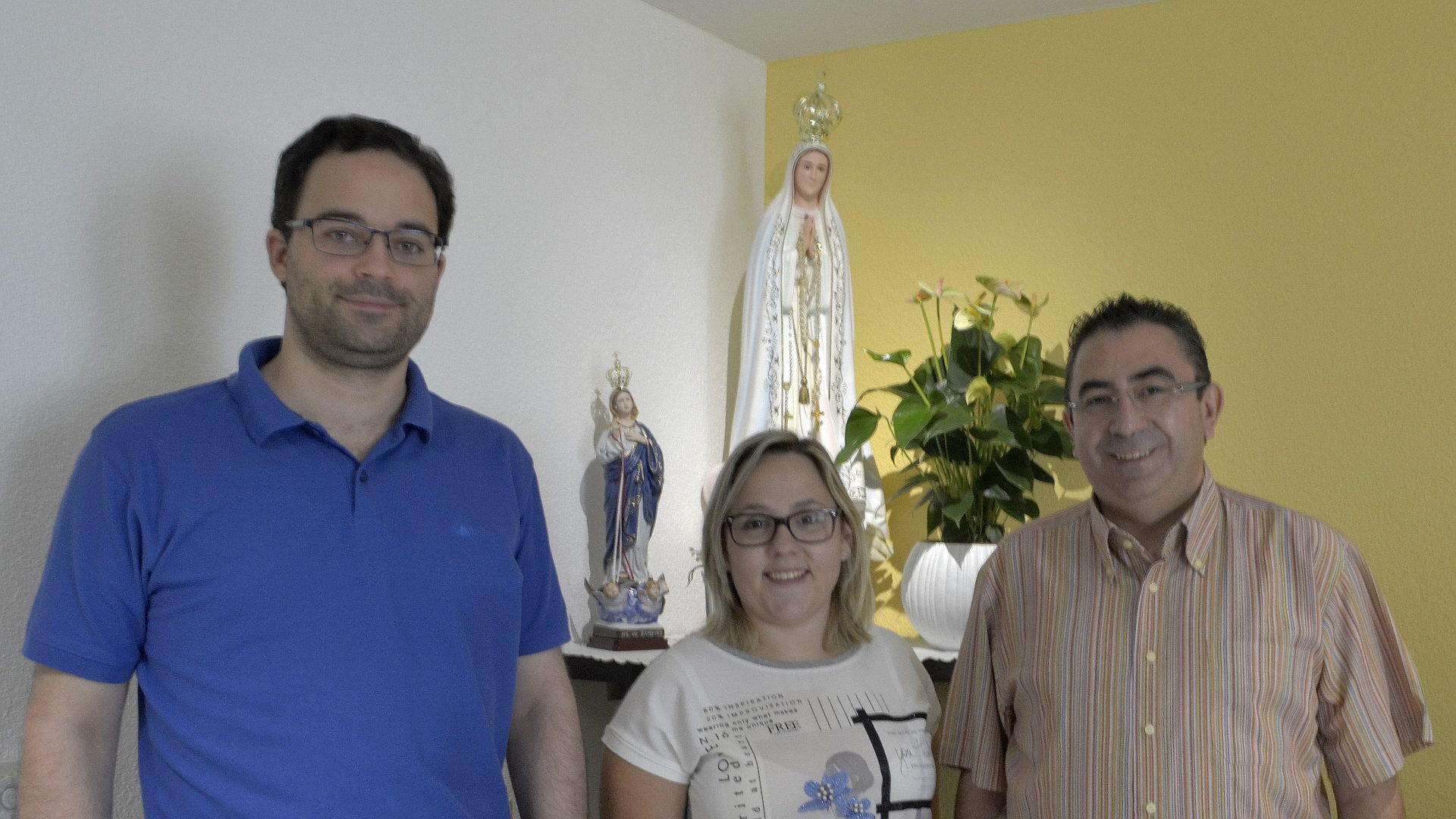 Marcello Rebelo, Monica Dantas und Missionar Aloisio Araujo
