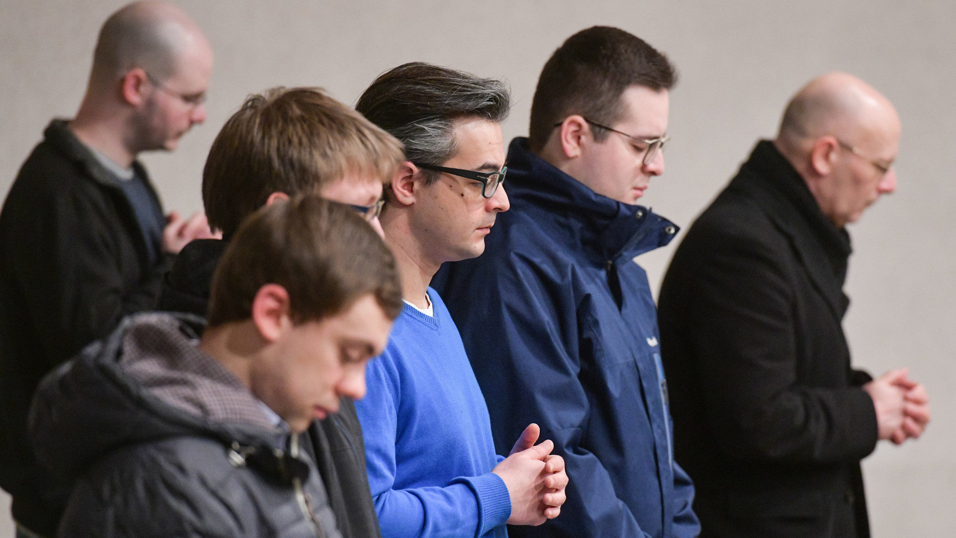Andacht in der Philosophisch-Theologischen Hochschule Sankt Georgen in Frankfurt am Main