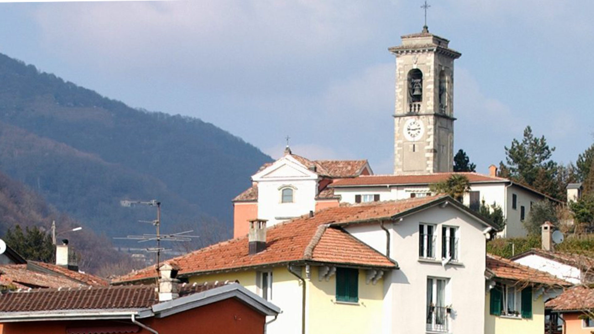 Morbio mit seiner Wallfahrtskirche