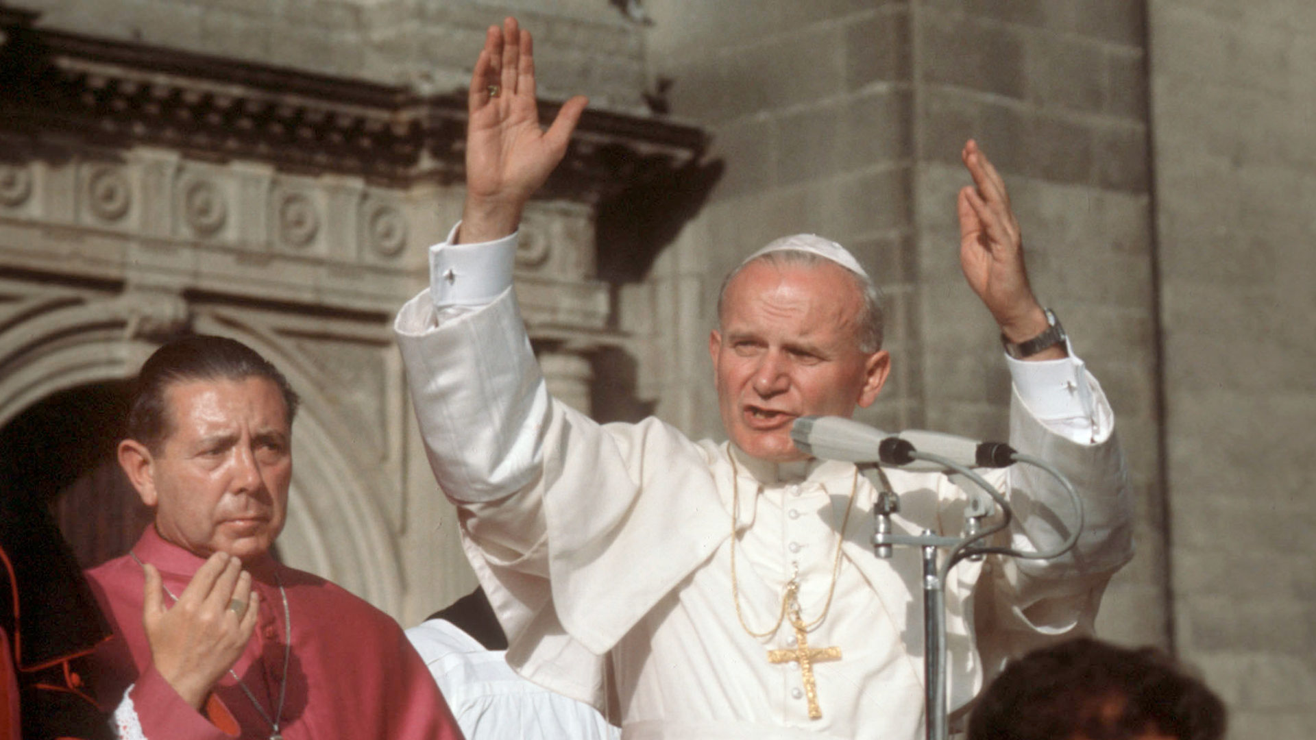 Papst Johannes Paul II. im Jahr 1979.