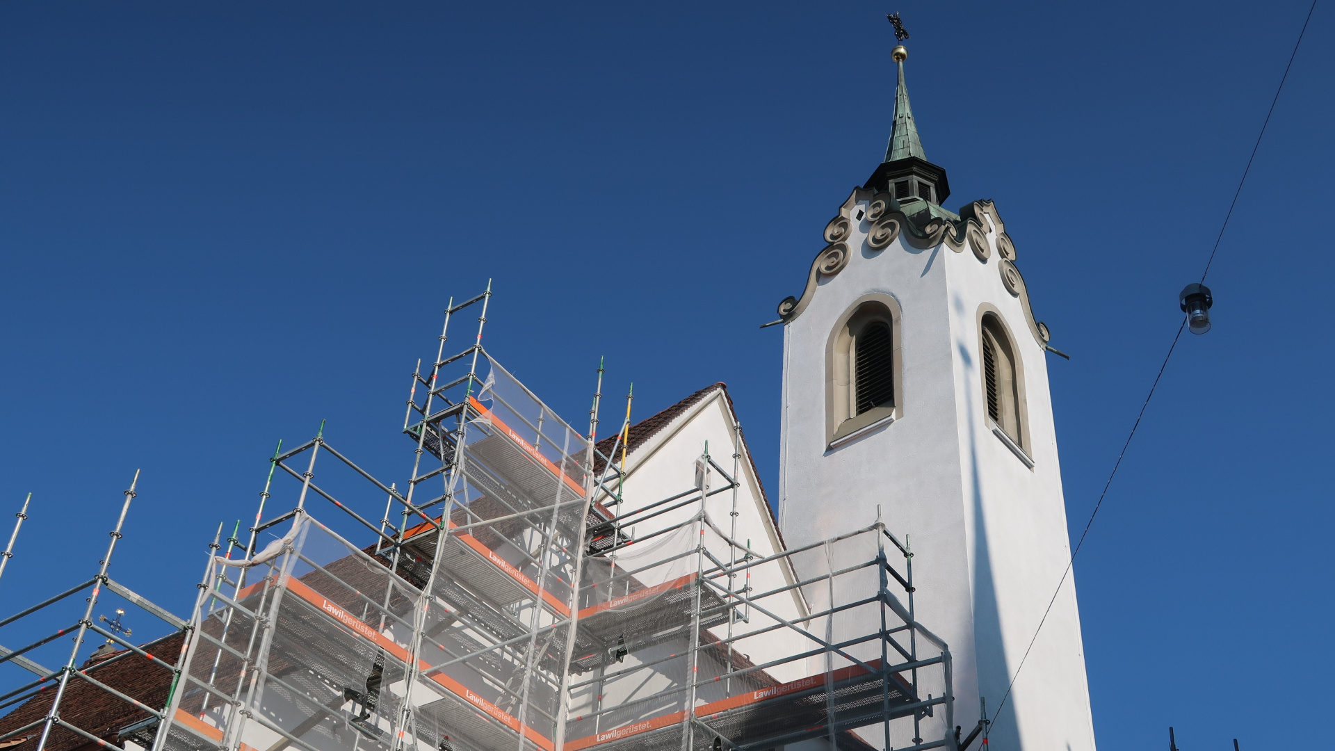 Vom Turm der Peterskapelle werden zwischen dem 16. und 30. Juli Handyklingeltöne zu hören sein