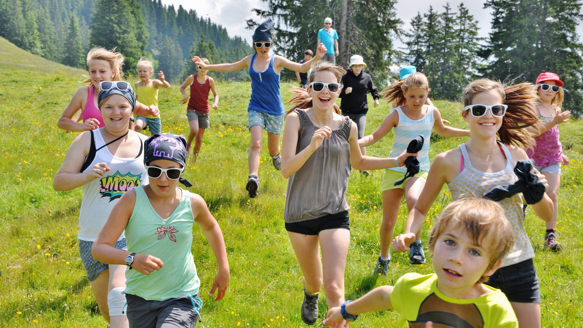 Fröhliche Freizeitgestaltung bei der Jubla