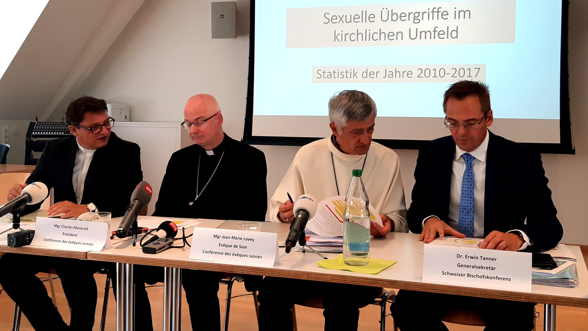 Felix Gmür, Charles Morerod, Jean Marie Lovey, Erwin Tanner