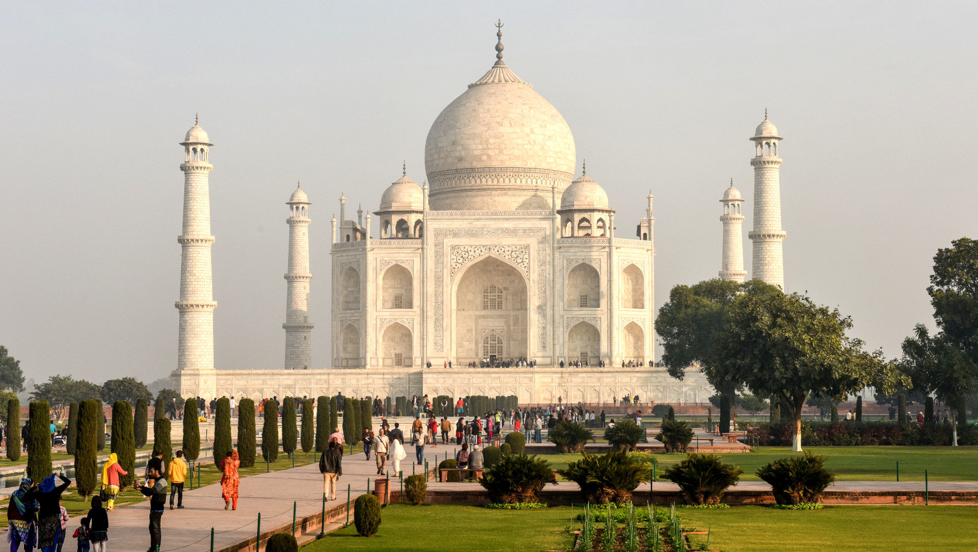 Tasch Mahal in Agra (Indien).