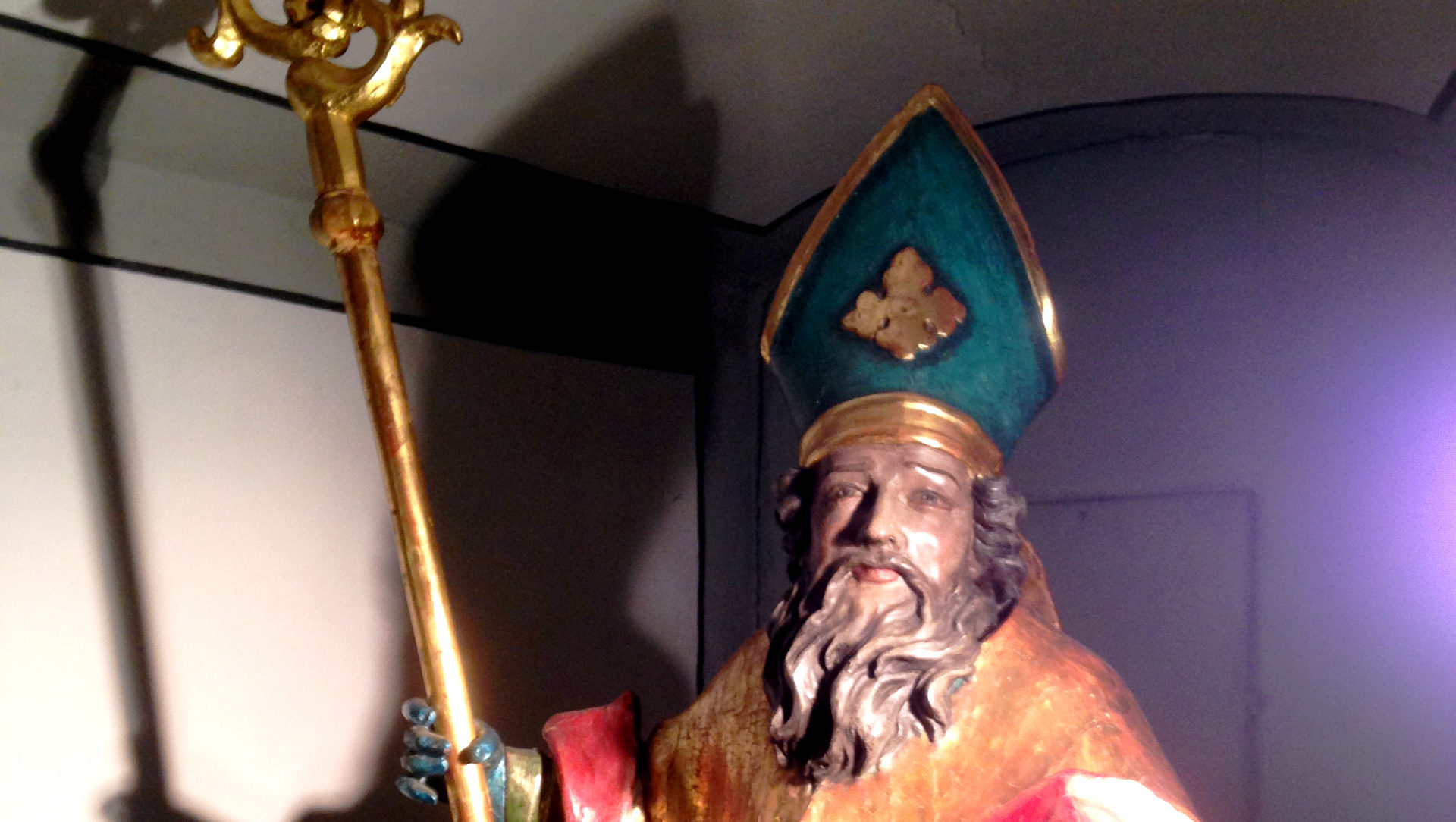 Der heilige Nikolaus, Statue (um 1680)