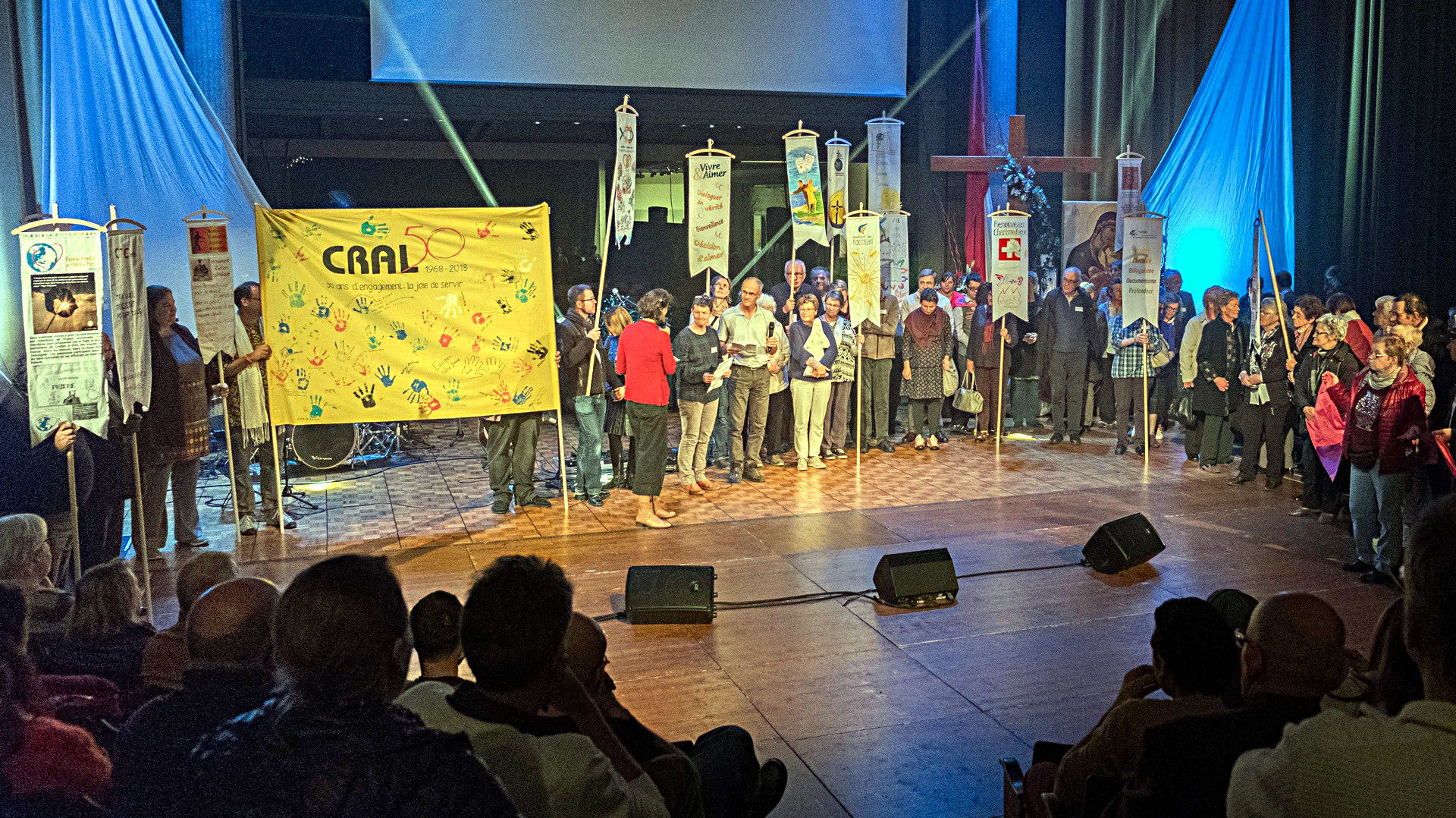 CRAL-Mitglieder am Freiburger Treffen "Glauben und Zeugnis geben"