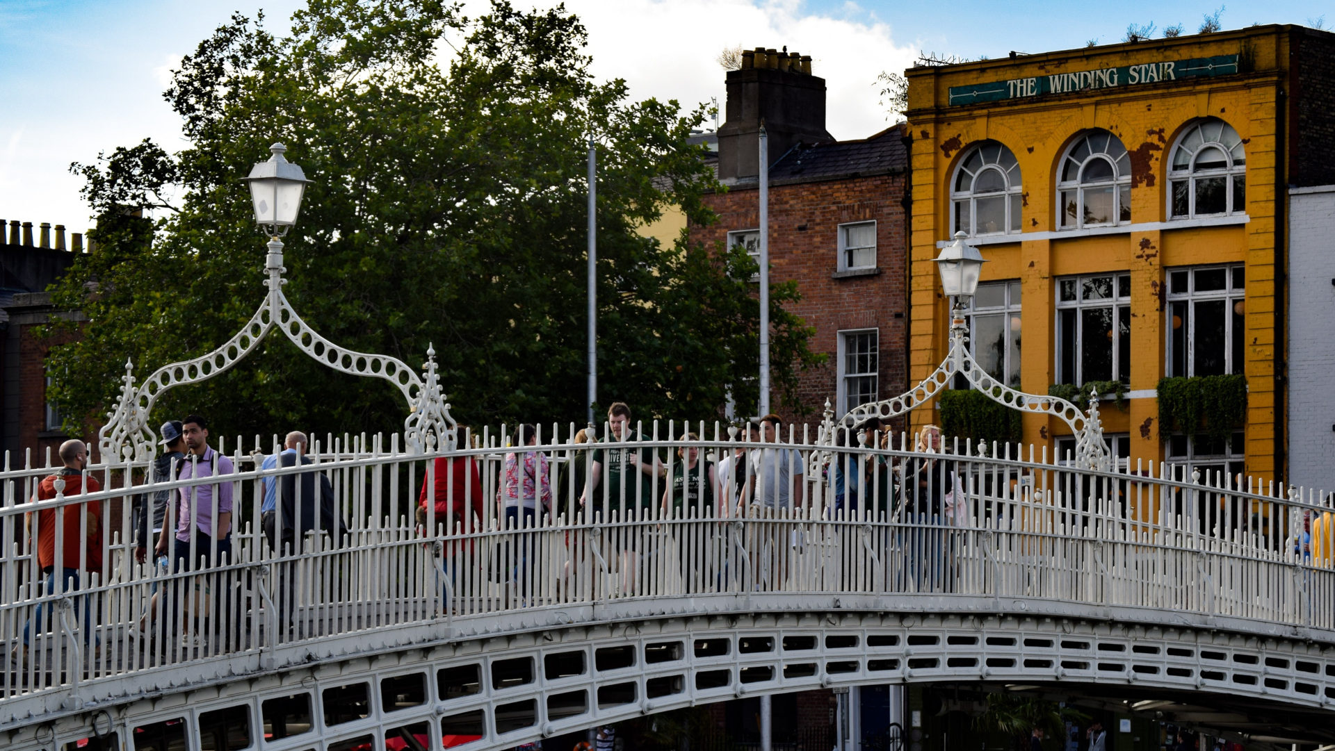 Brücke in Dublin, Irland