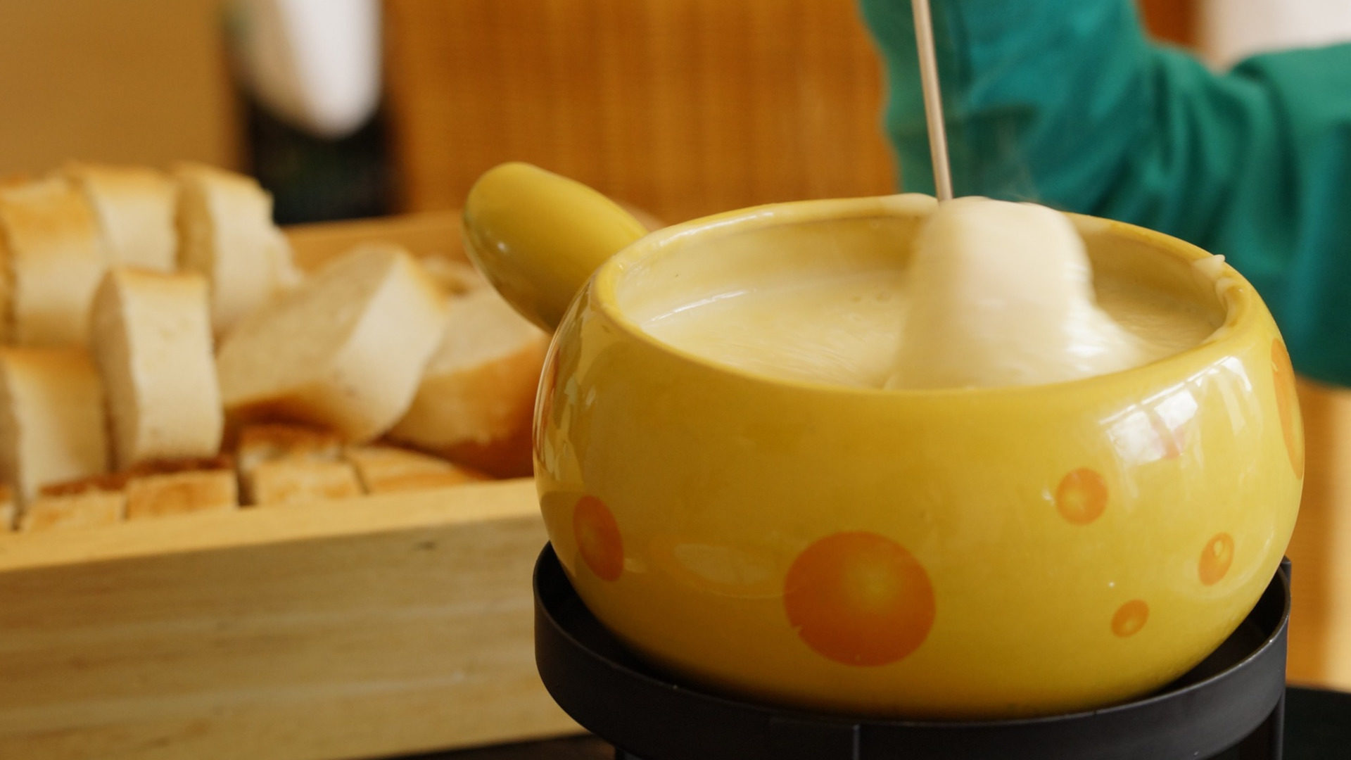 Typisch schweizerisch: Käsefondue