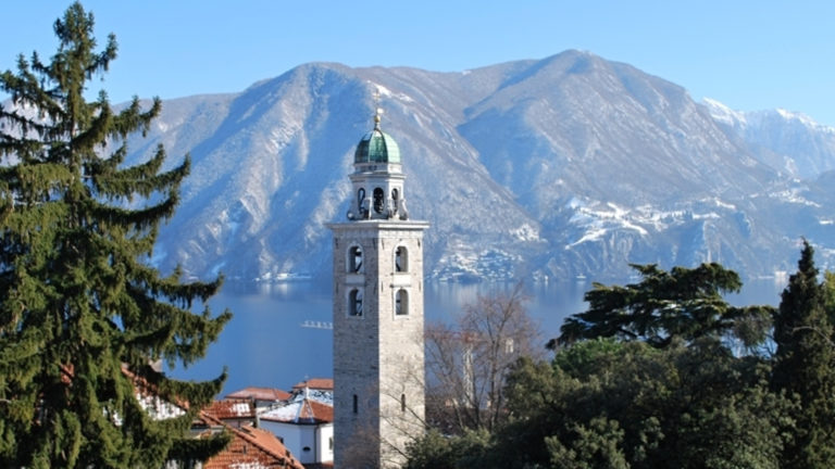Turm der Kathedrale von Lugano. | Barbara Ludwig