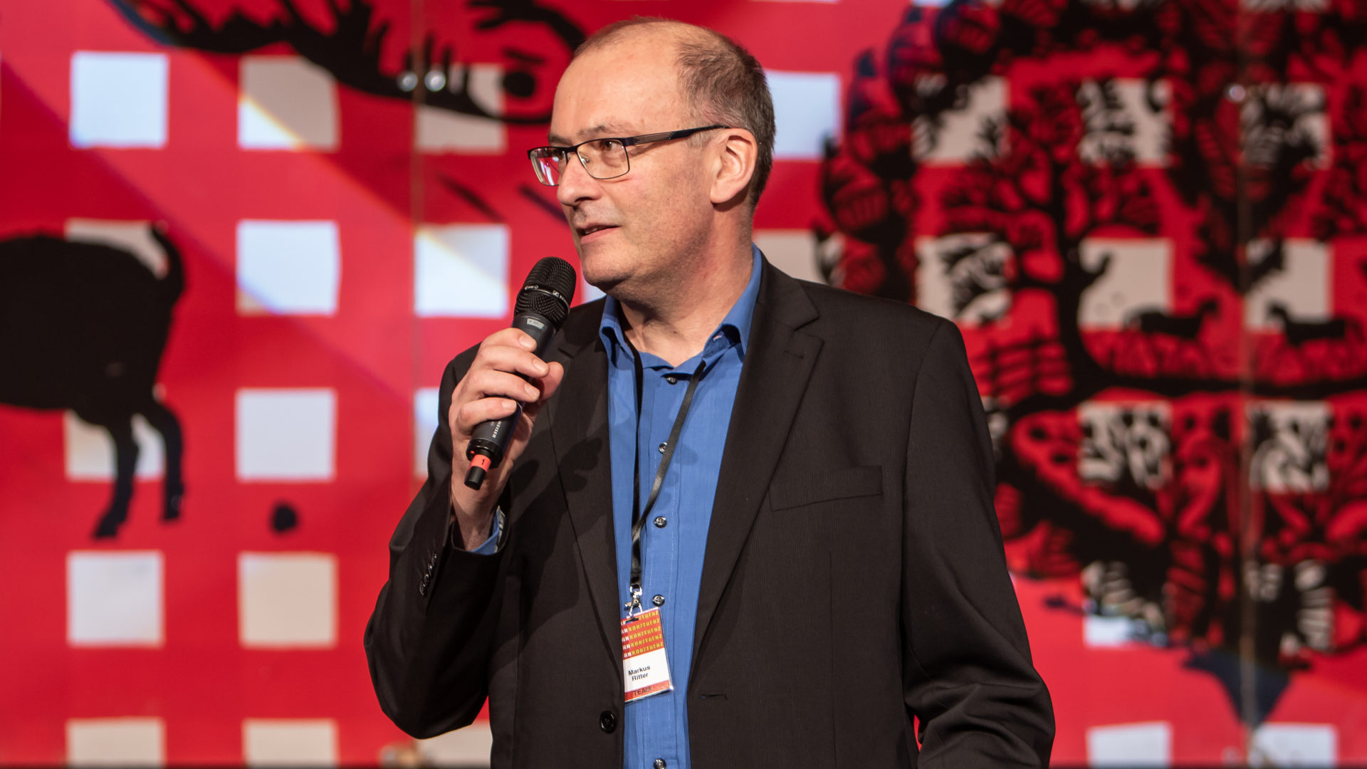 Markus Ritter, Präsident des Schweizerischen Bauernverbandes, an der Bauernkonferenz