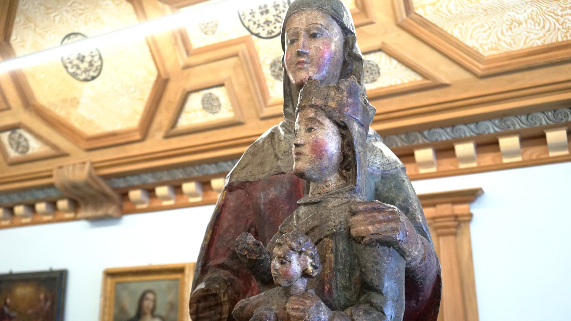"Anna Selbdritt" im Nidwaldner Museum.