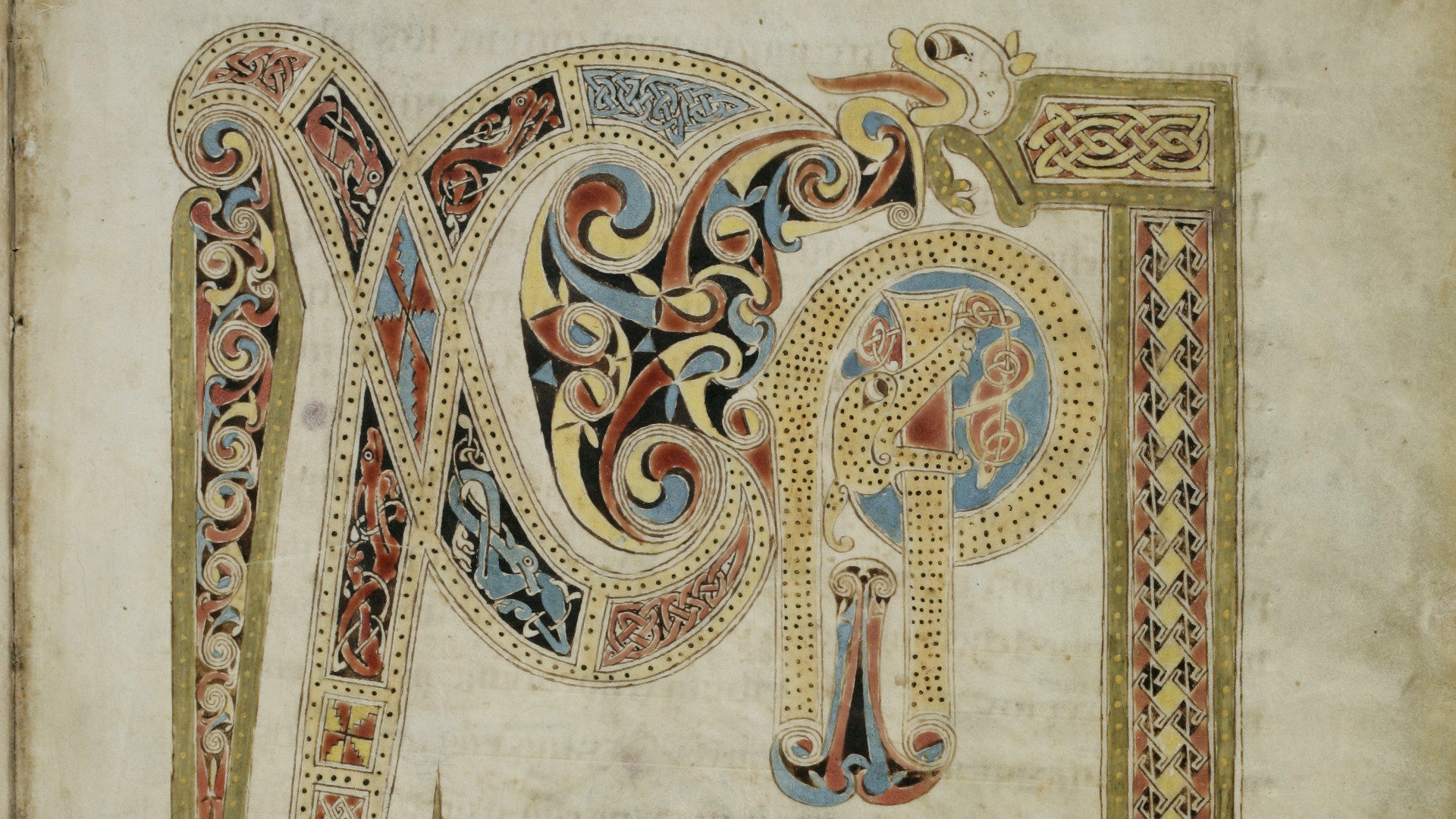 Irisches Evangeliar von St. Gallen Quatuor evangelia