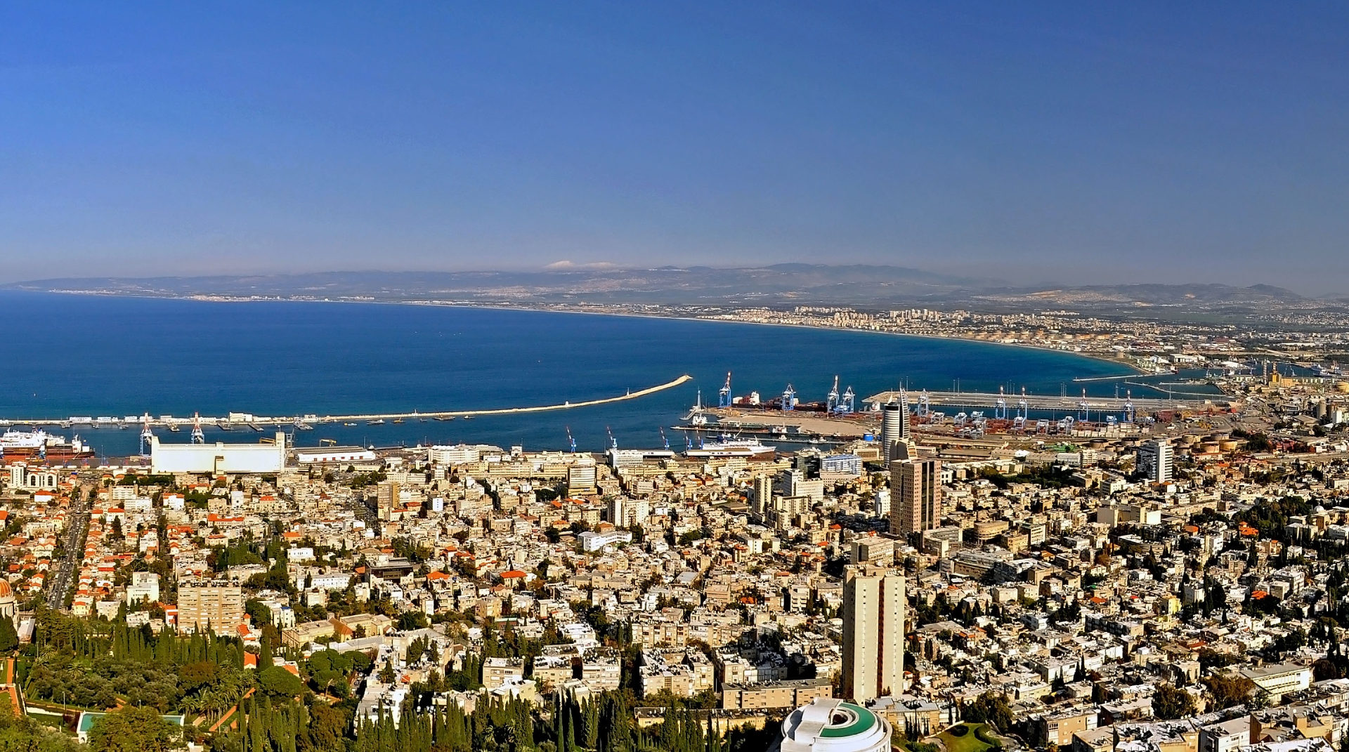 Haifa im Norden Israels