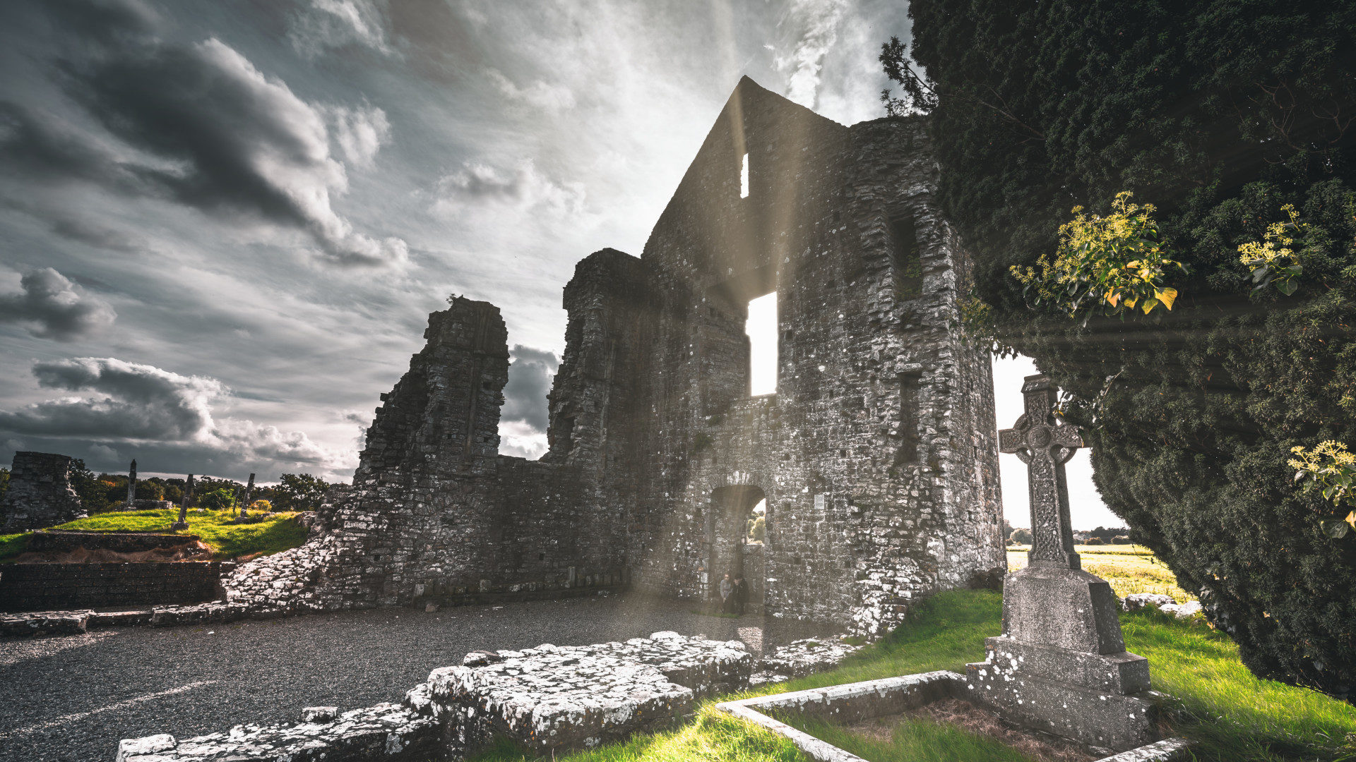 Kirchenruine in Irland