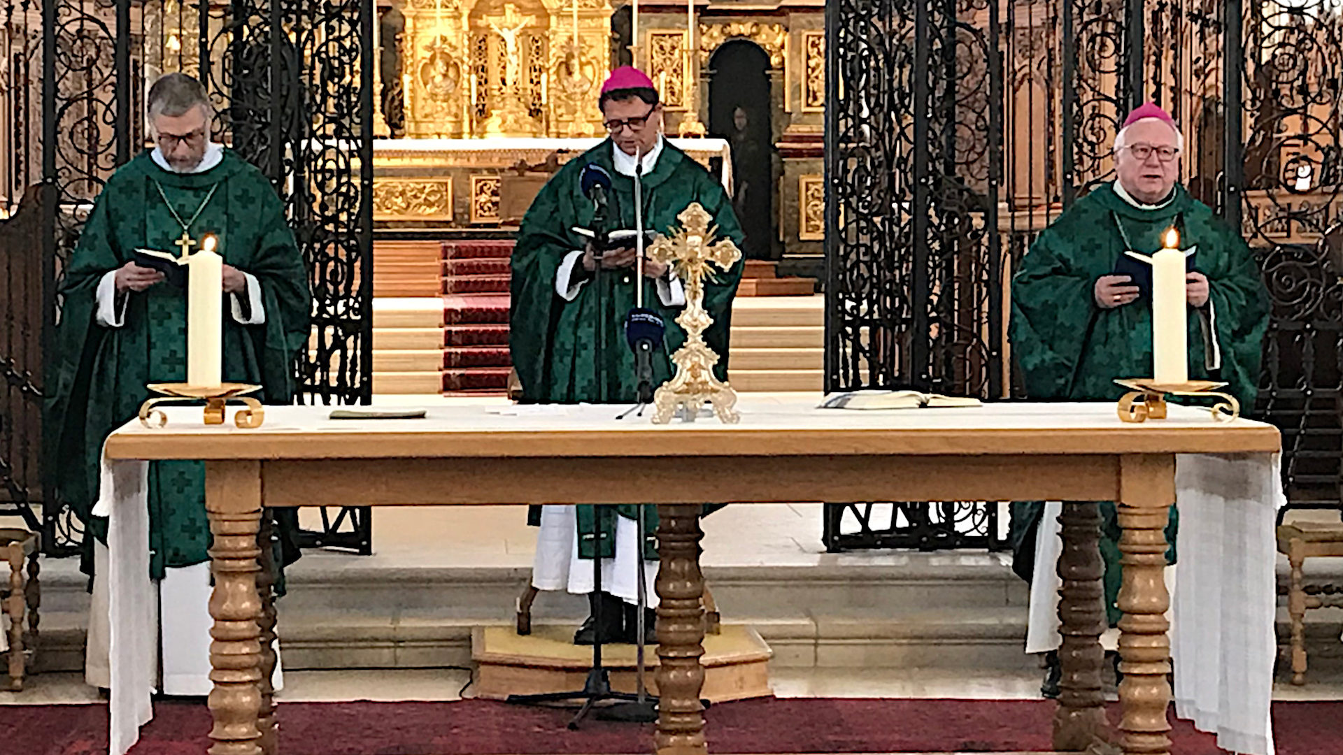 Gottesdienst anlässlich der Vollversammlung der Schweizer Bischofskonferenz in Mariastein, Februar 2019