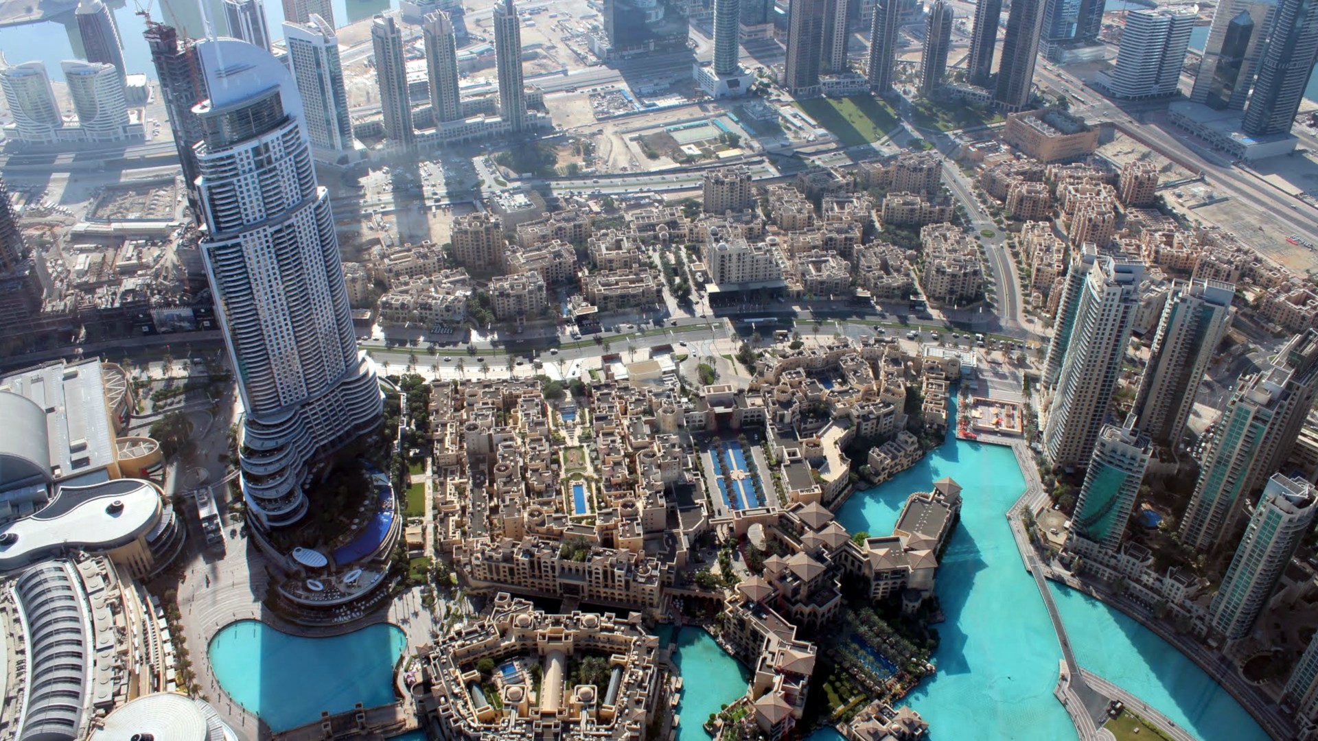 Blick auf Abu Dhabi