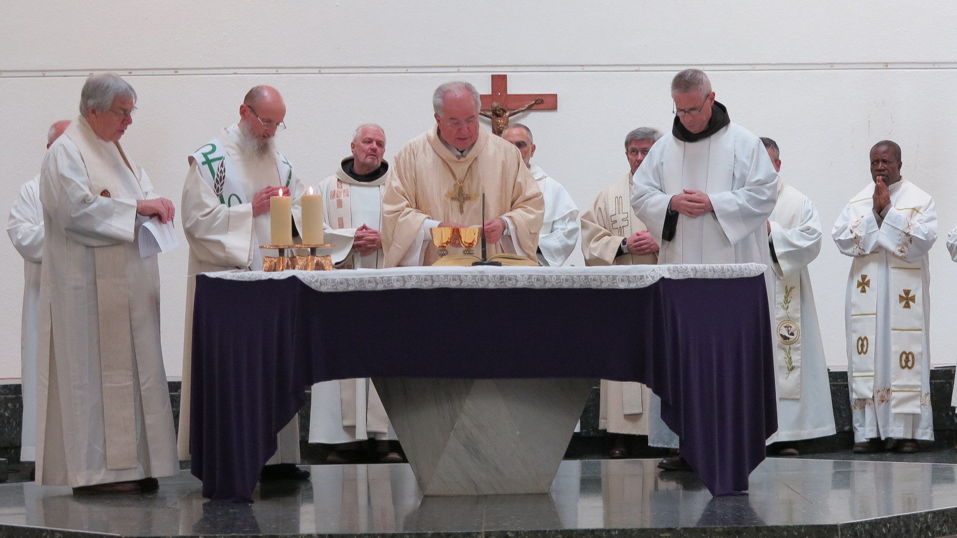 Jubiläumsgottesdienst von "Franciscans International" in Genf.