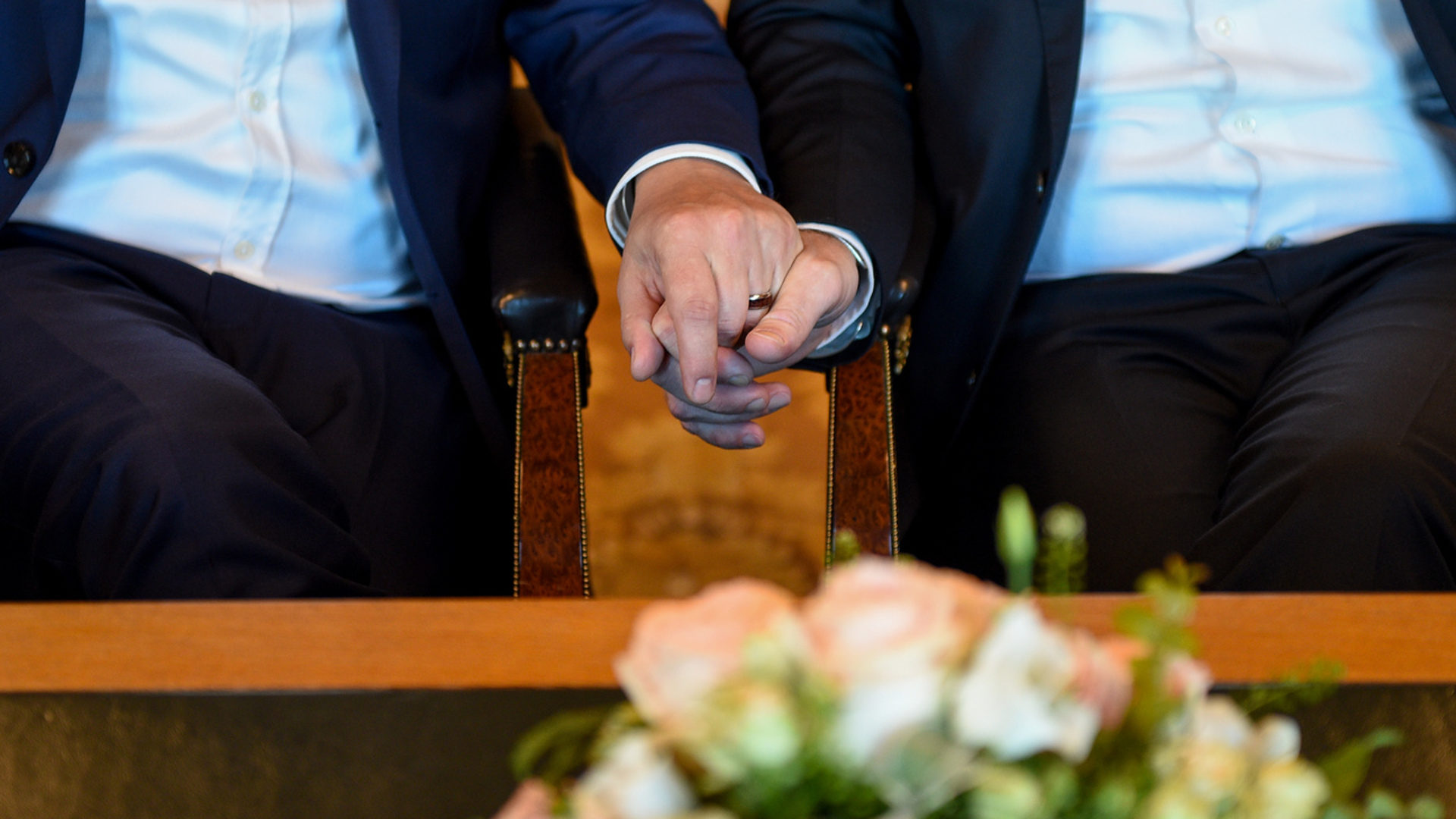 Hochzeit eines homosexuellen Paares