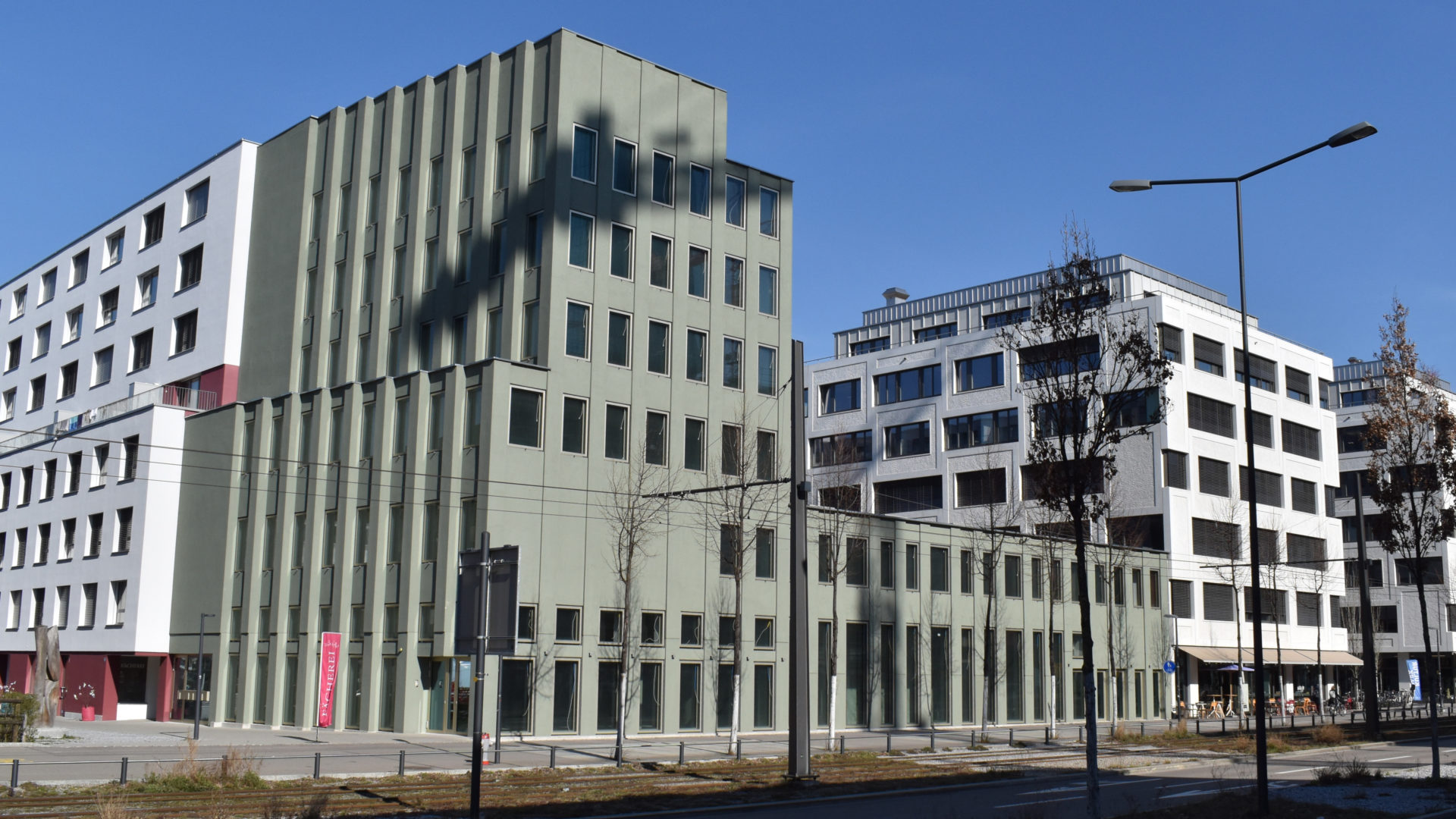 Die Paulus-Akademie an der Pfingstweidstrasse 26 in Zürich.