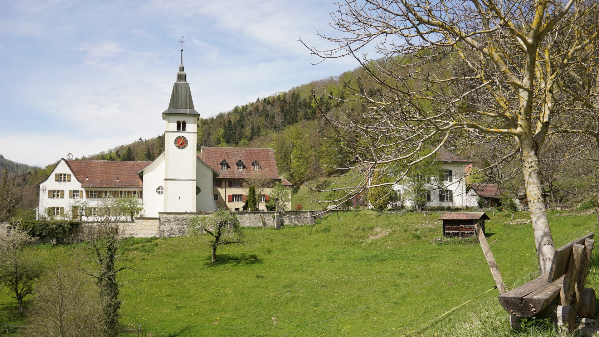 Das ehemalige Benediktinerkloster in Beinwil.