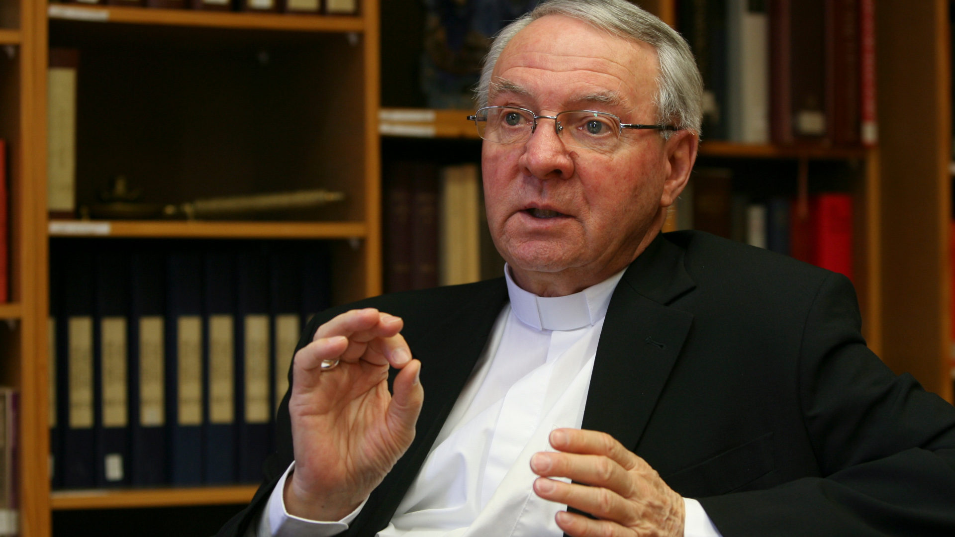 Norbert Brunner, früherer Bischof von Sitten, 2009.