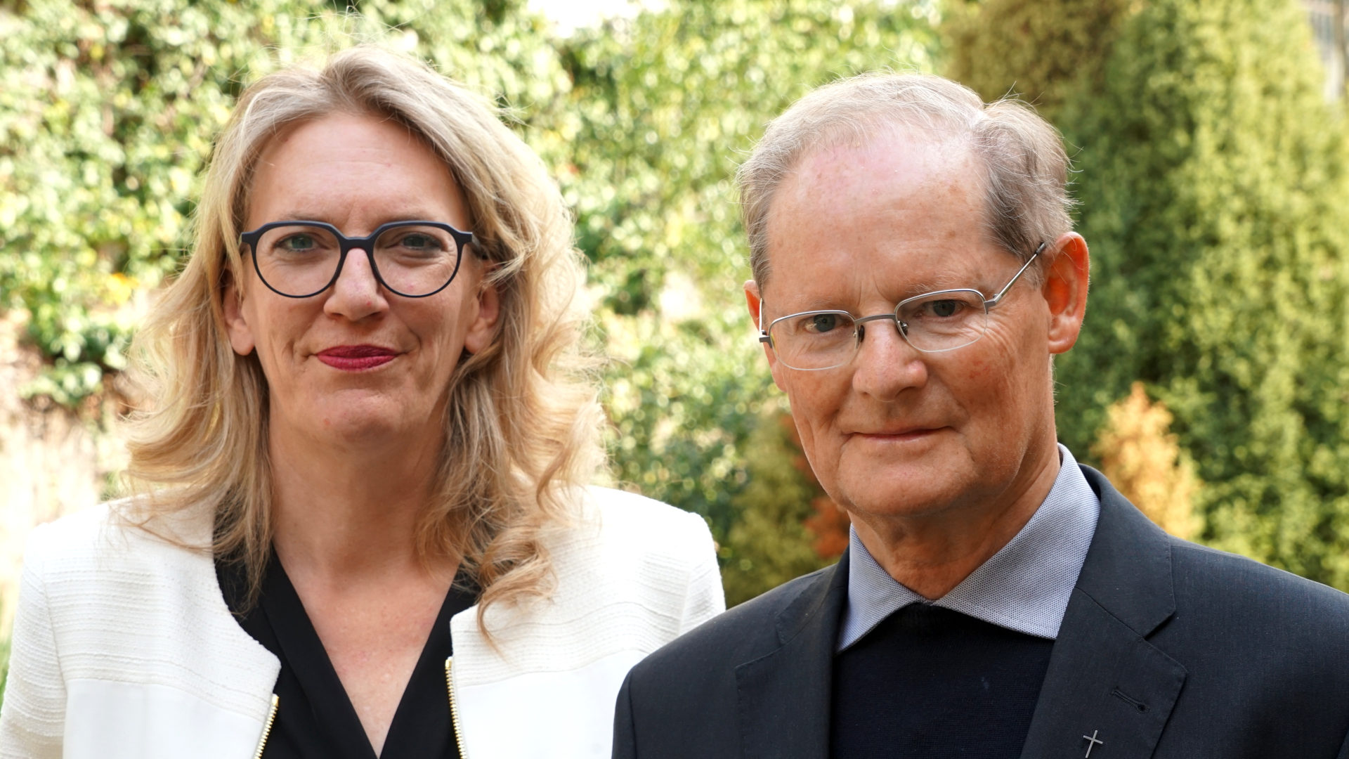 Franziska Driessen-Reding und Josef Annen