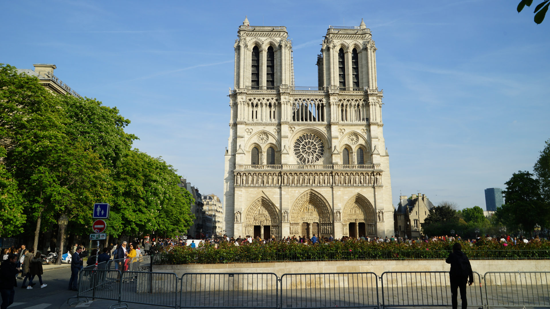 Die Kathedrale Notre-Dame in Paris (vor dem Brand).
