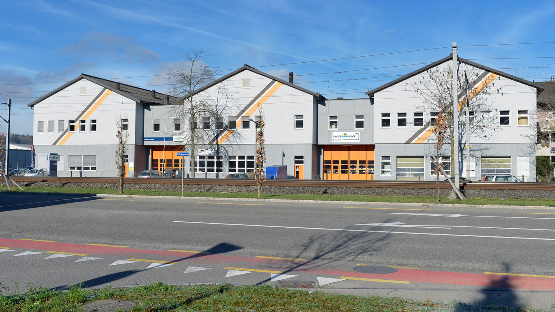 Die An'Nur-Moschee in Winterthur (mittleres Haus) wurde inzischen geschlossen.