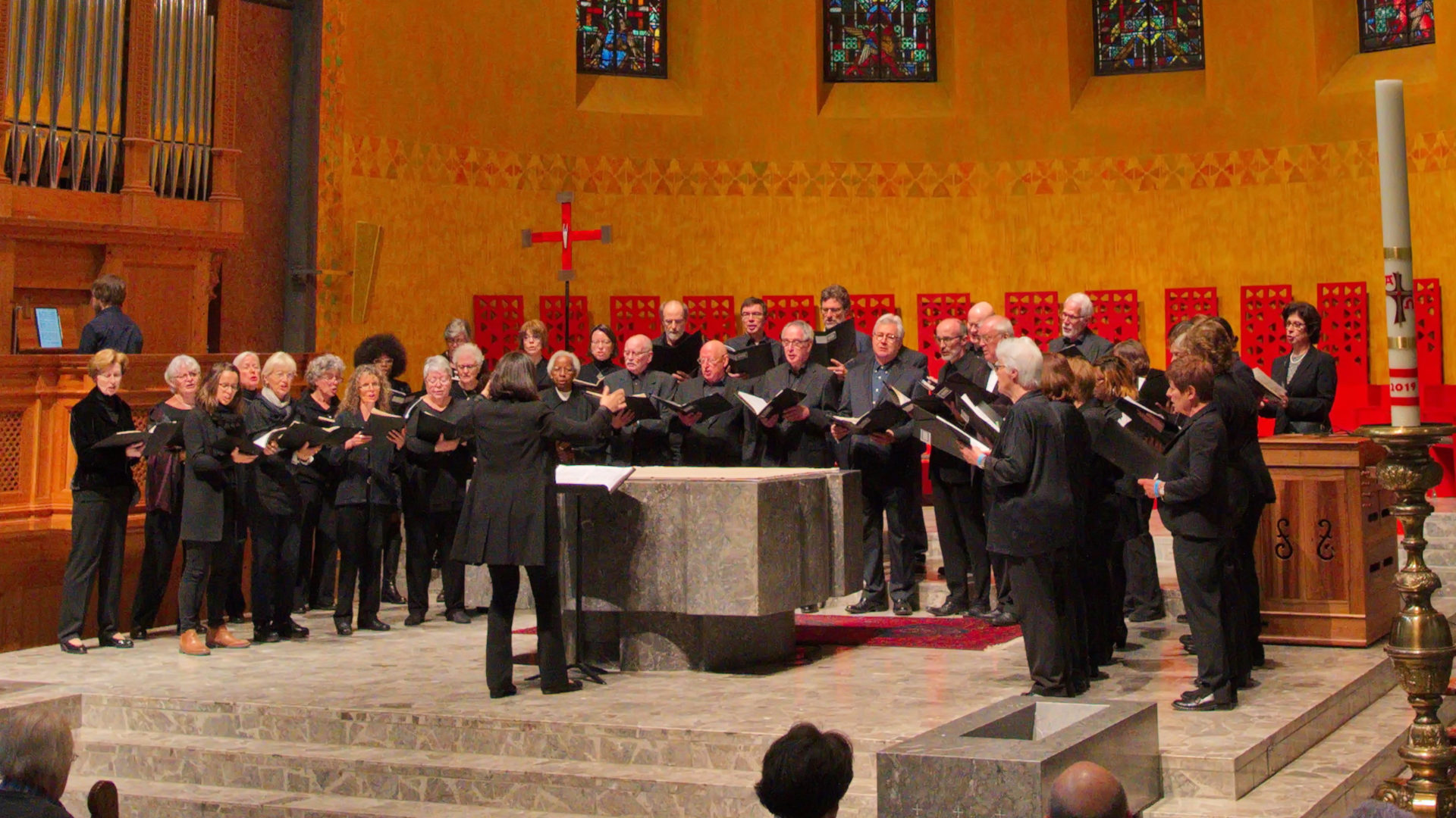 Kirchenchor am Cantars Prélude in Bern (2019)