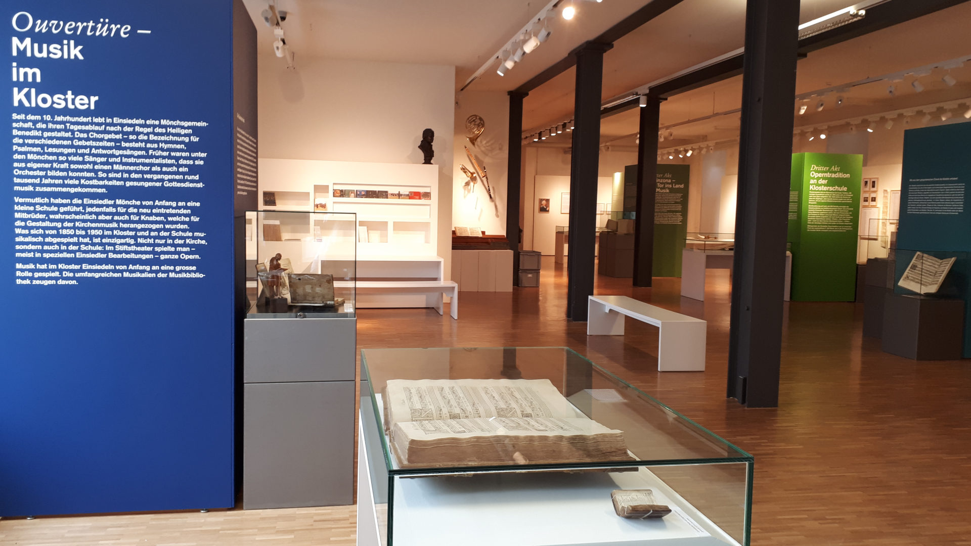 Gottesdienstmusik steht in der "Ouvertüre"  im Zentrum - Ausstellung im Museum Fram