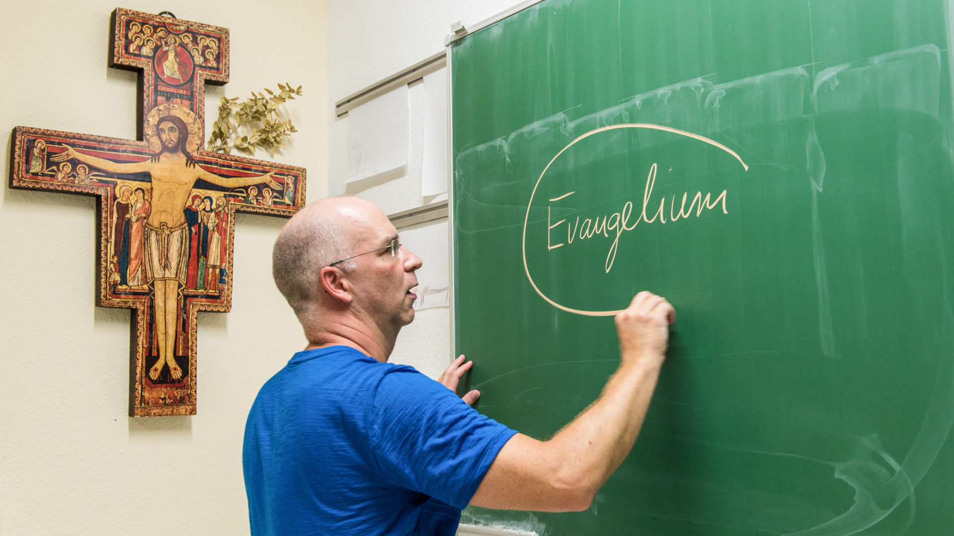 Religionsunterricht an einem deutschen Gymnasium