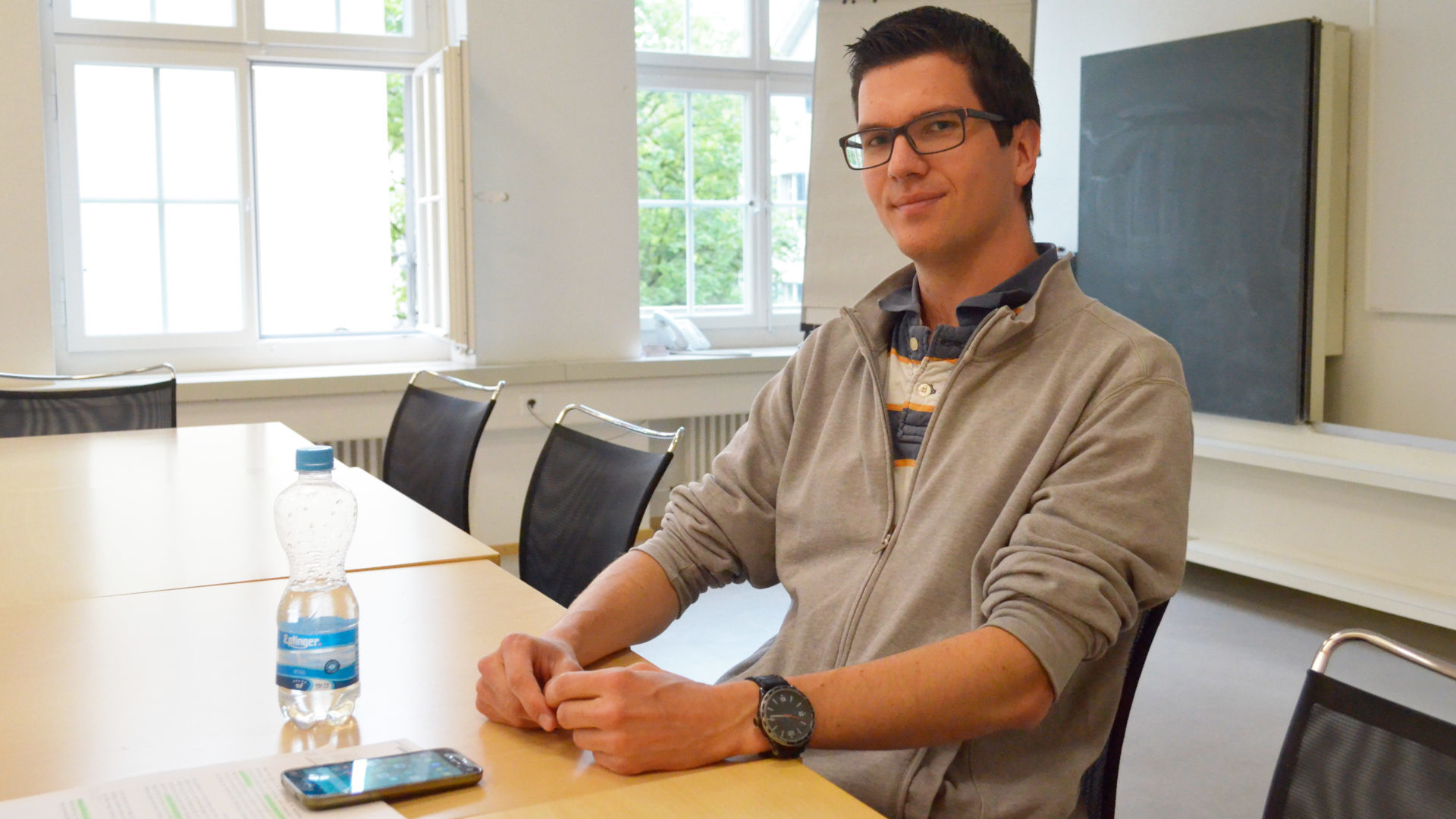 Der Zürcher Roman Fiabane war am Jugendforum