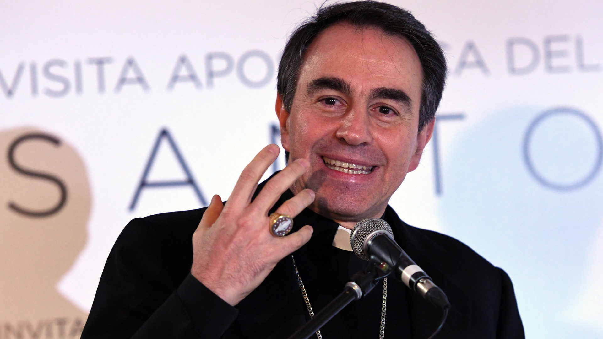 Der beschuldigte Vatikanbotschafter Ettore Balestrero, 2017