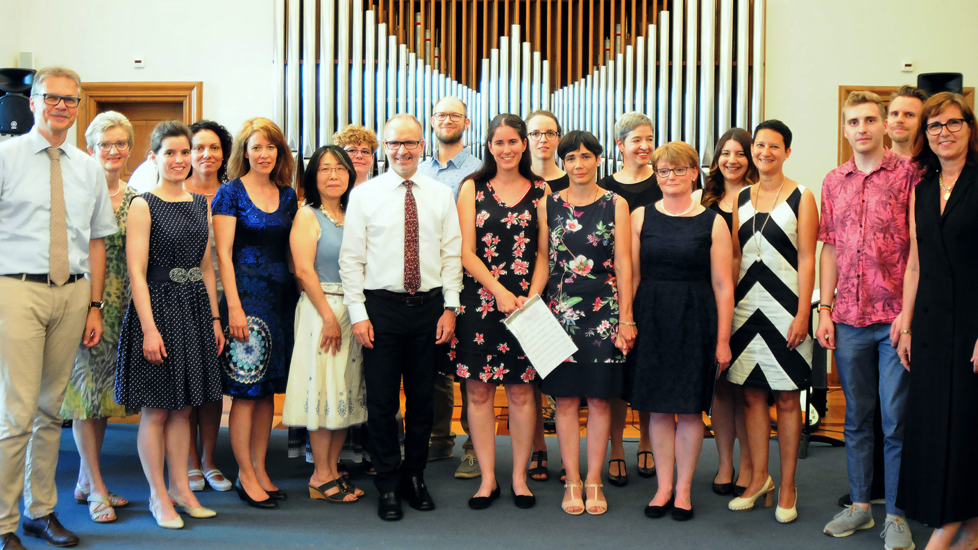 Diplomfeier der Kirchenmusikerinnen und Kirchemusiker in St. Gallen