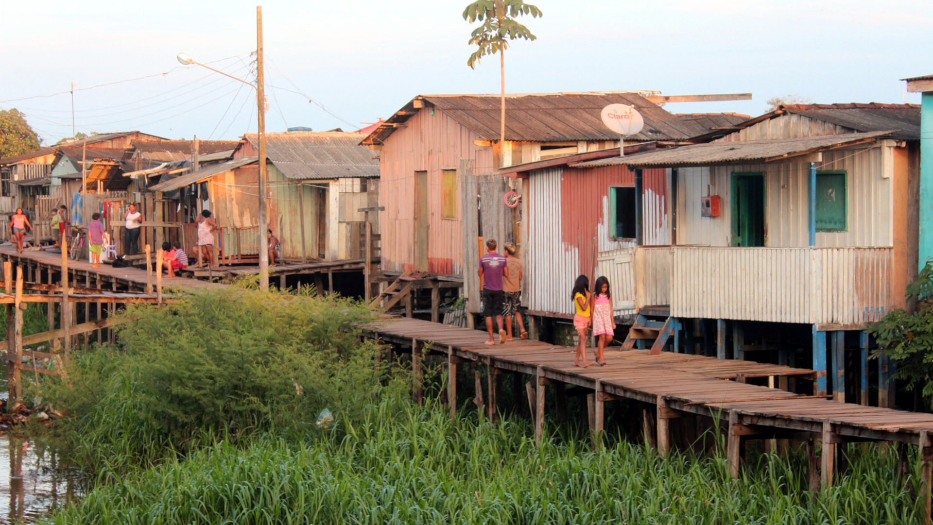 Armenviertel am Amazonas | © pixabay/Anfri, Pixabay License