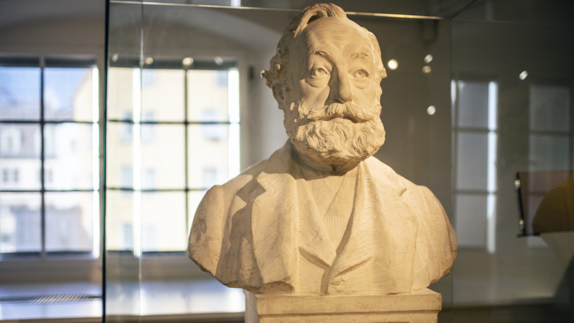 Gottfried Keller-Büste von Richard Kissling aus den Jahren 1883/85