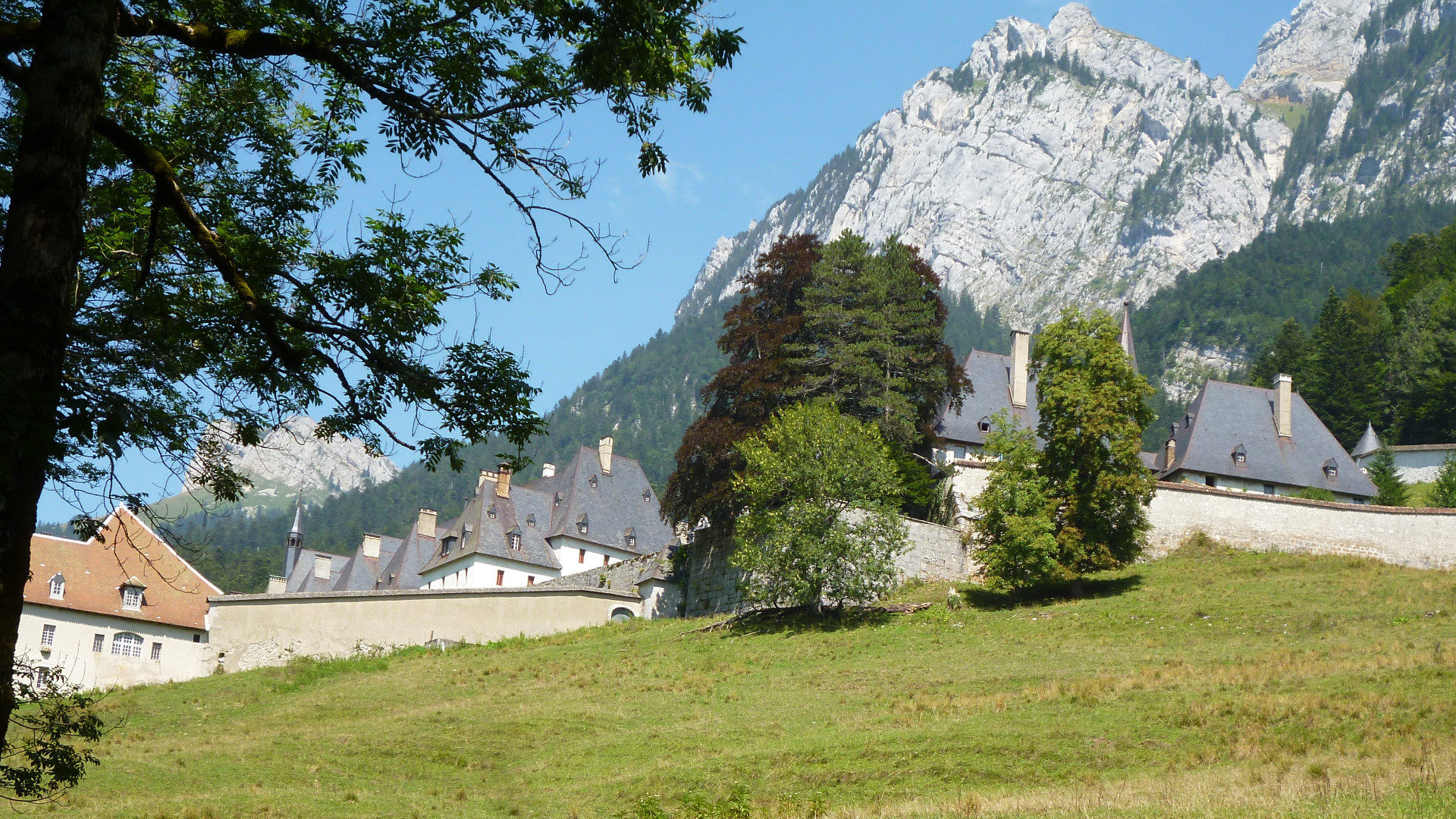 Grosse Kartause La Chartreuse, Mutterkloster der Kartäuser bei Grenoble.