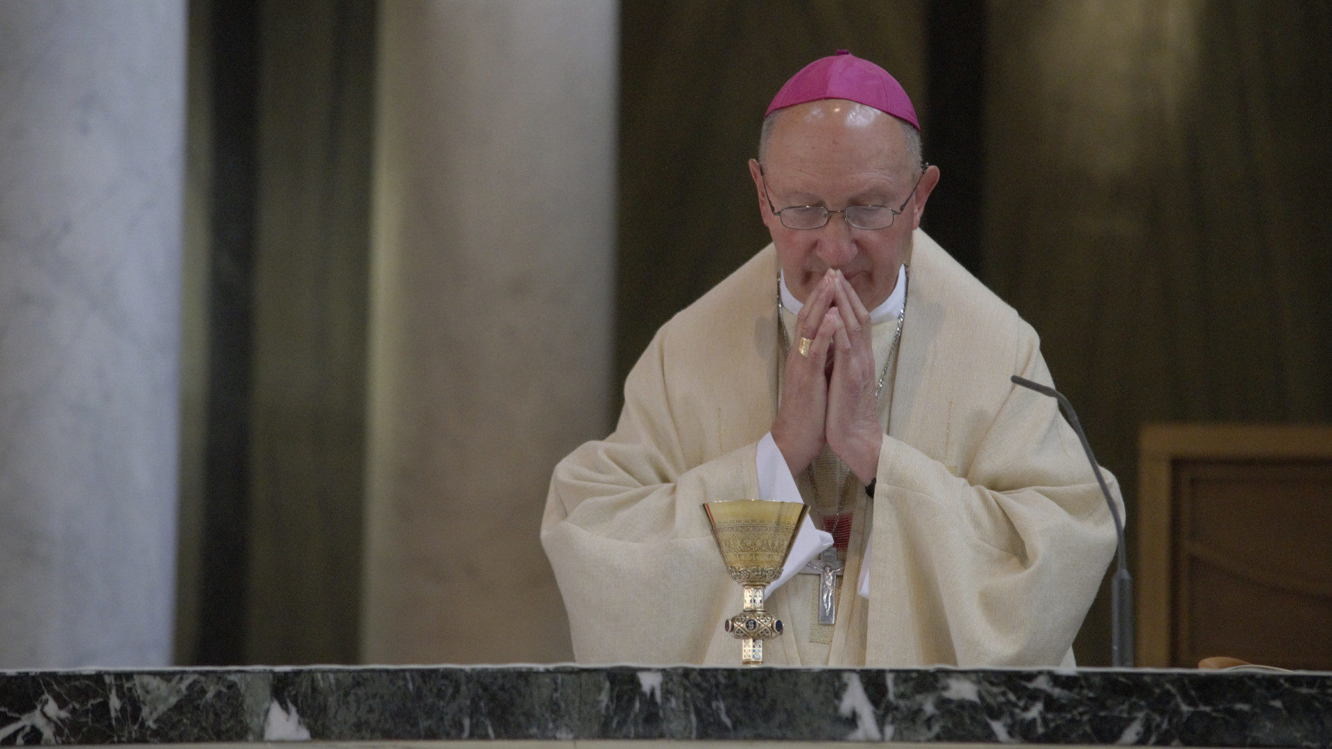 Bischof Peter Bürcher in der Liebfrauenkirche Zürich, 2019