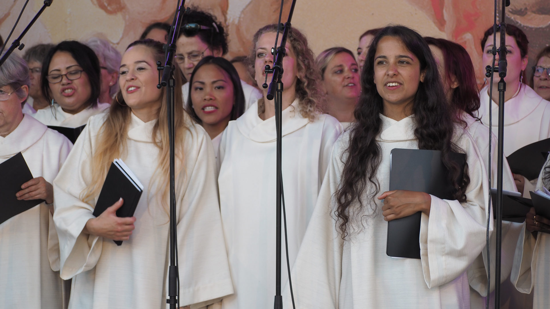 Projektchor am Zürifäscht 2019 - Festzelt der katholischen Kirche im Kanton Zürich