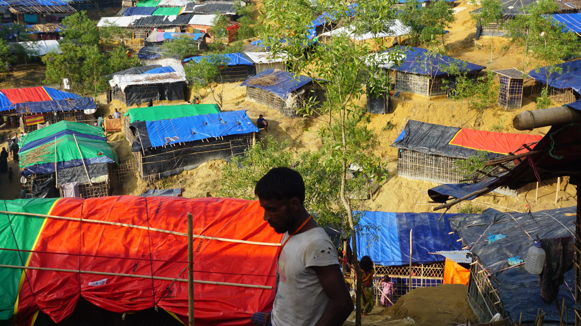 Das Rohingya-Flüchtlingslager Kutupalong in einer Aufnahme von 2017