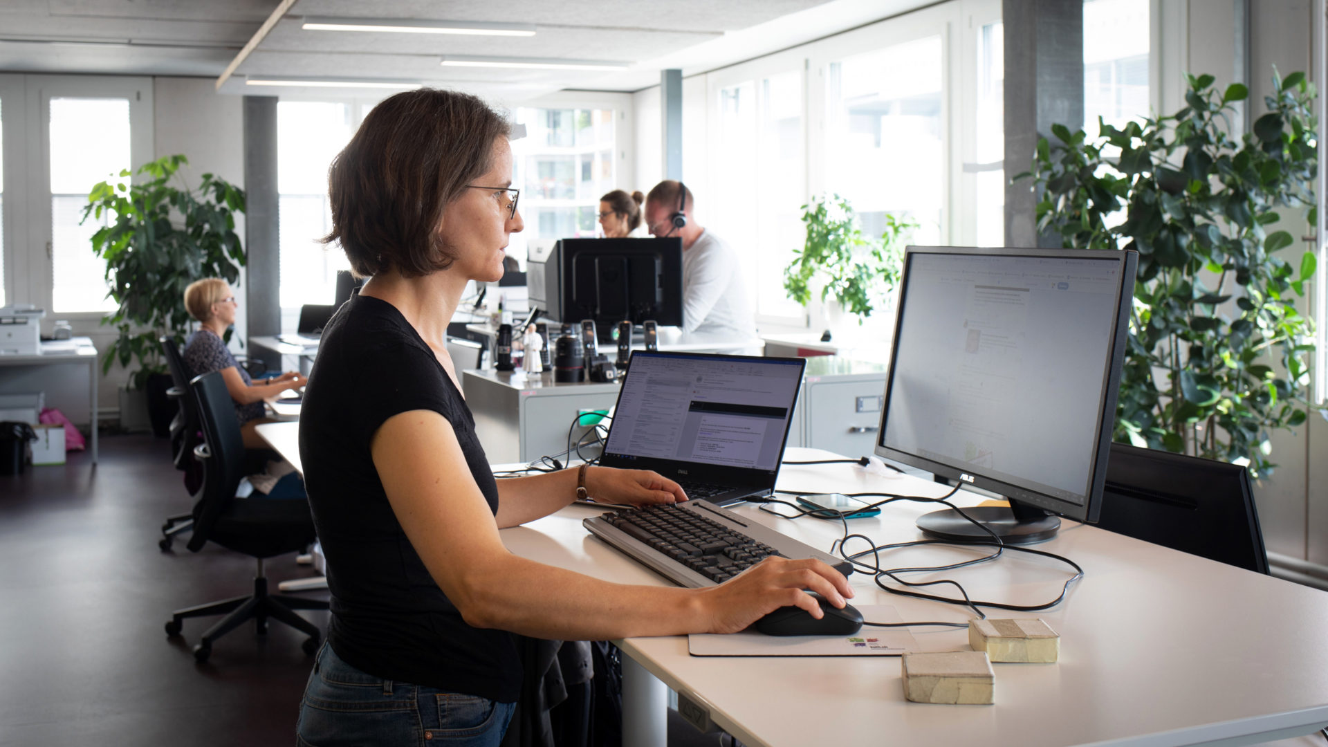 Newsroom der Redaktion kath.ch