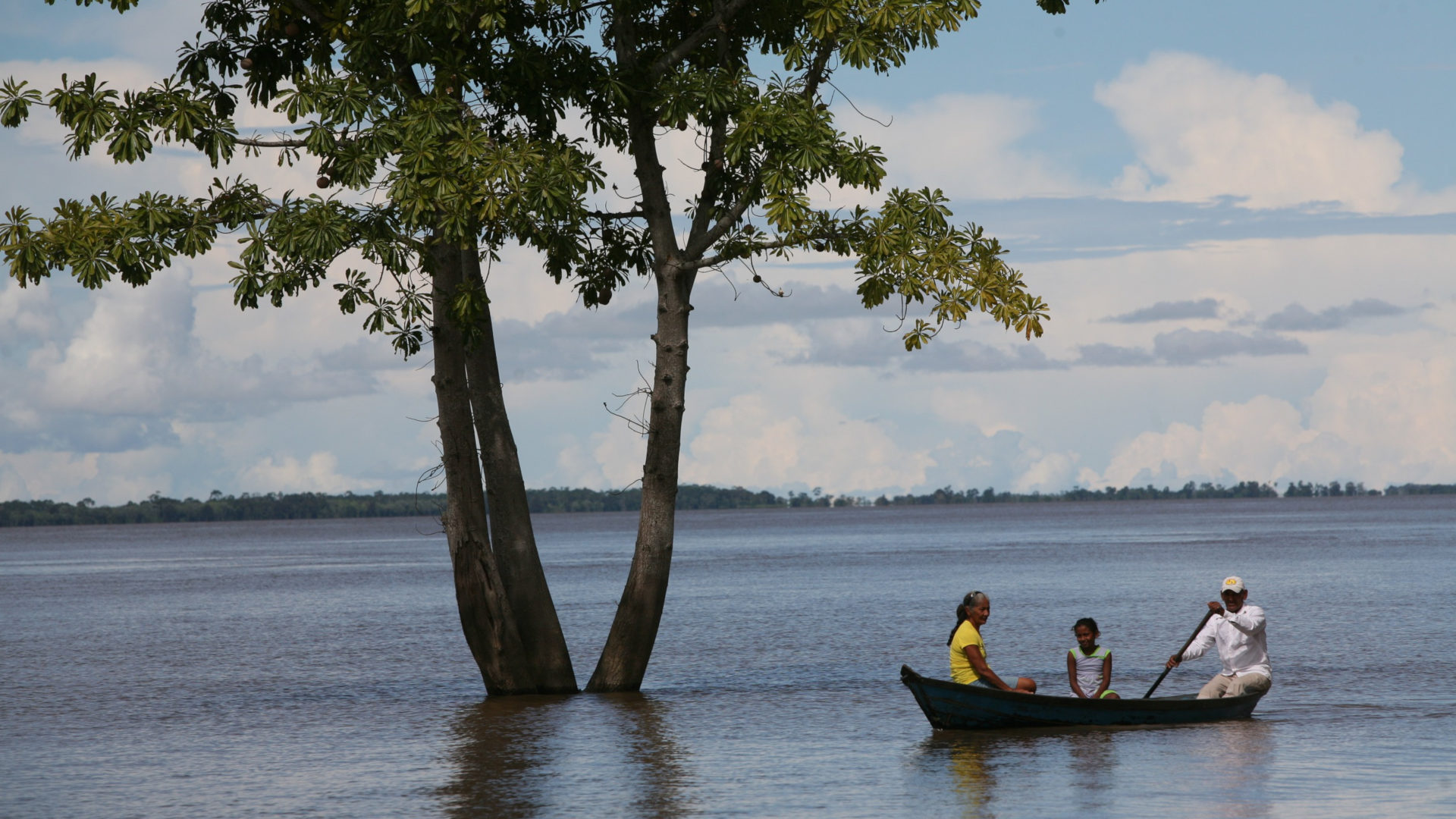 Auf dem Amazonas - Symbolbild