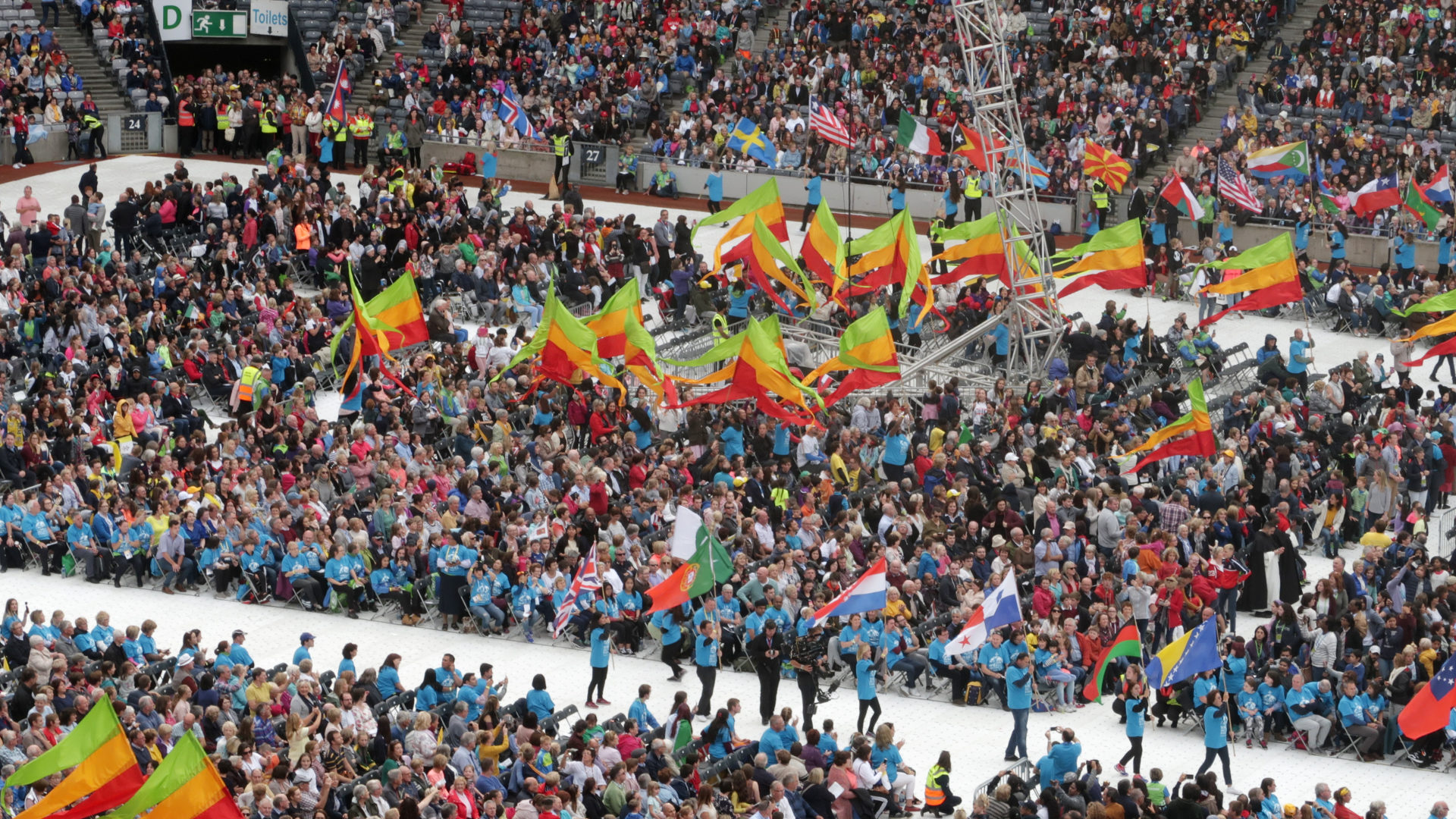 Weltfamilientreffen 2018: "Fest der Familien" im Croke Park Stadion in Dublin