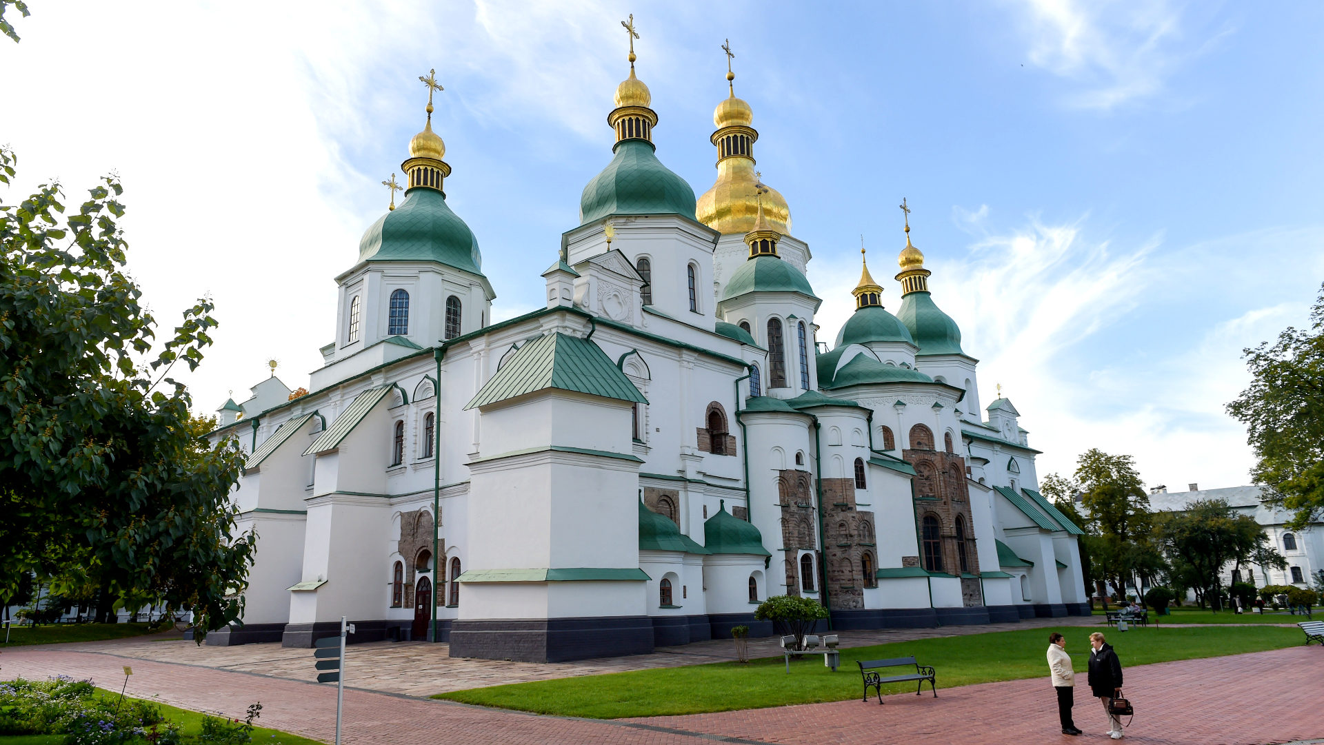 Die Sophienkathedrale in Kiew